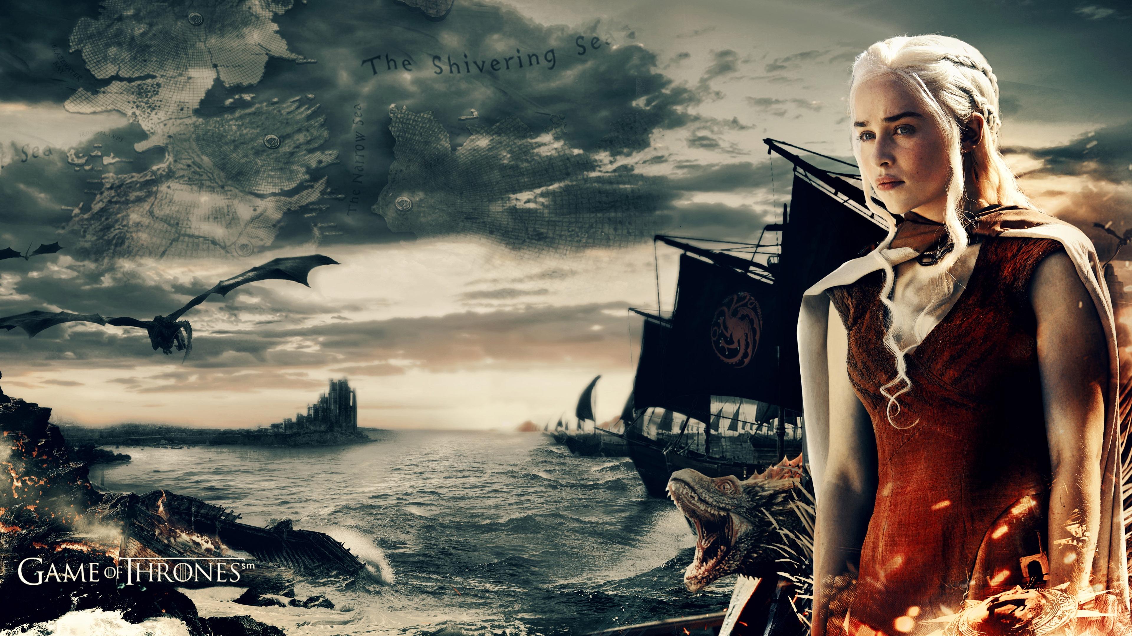 3840x2160 game of thrones full HD wallpaper, cg artwork, photography, digital compositing, mythology, illustration, fictional character, art