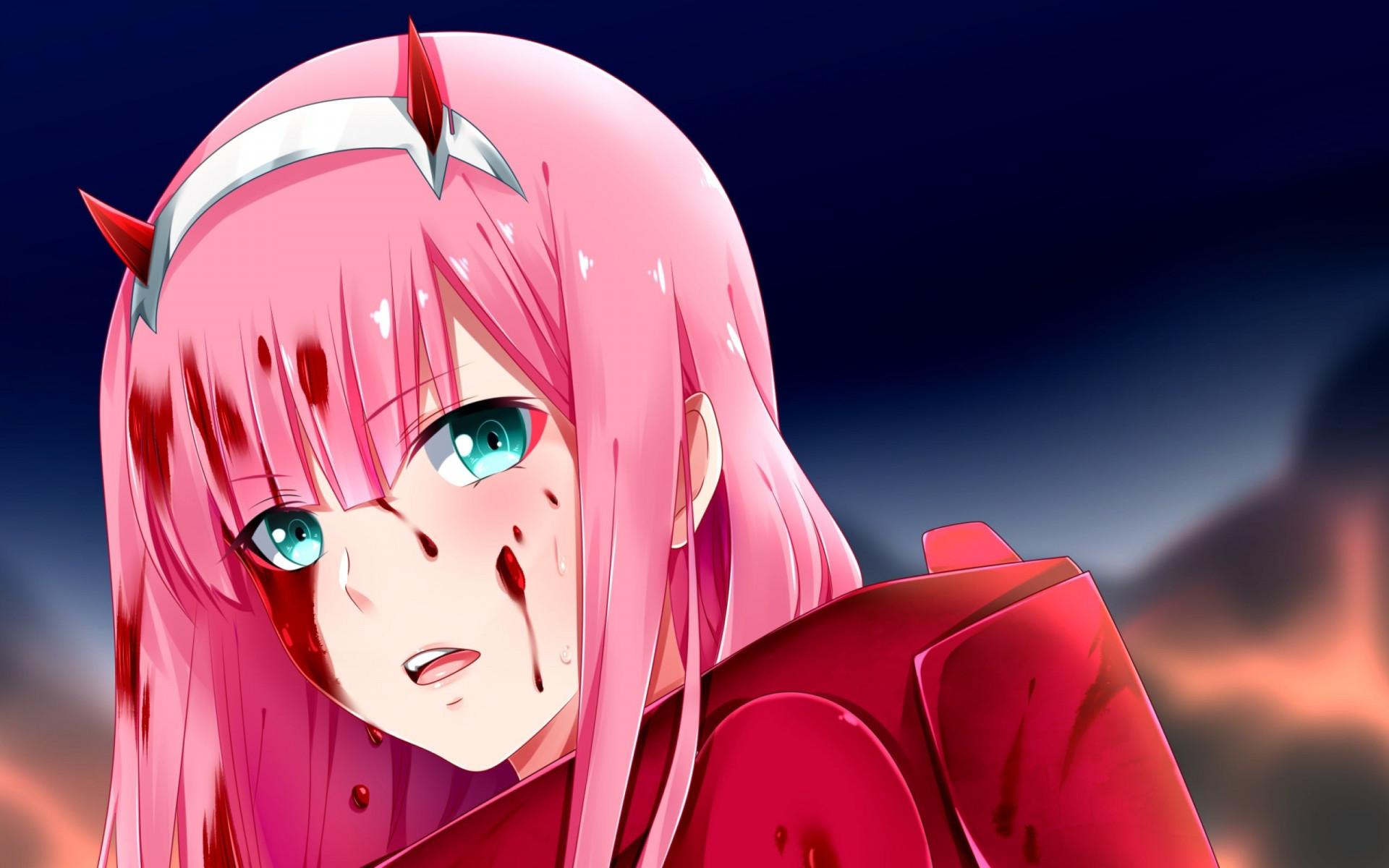 1920x1200 Anime Zero Two Fictional Character Background Wallpaper 102290