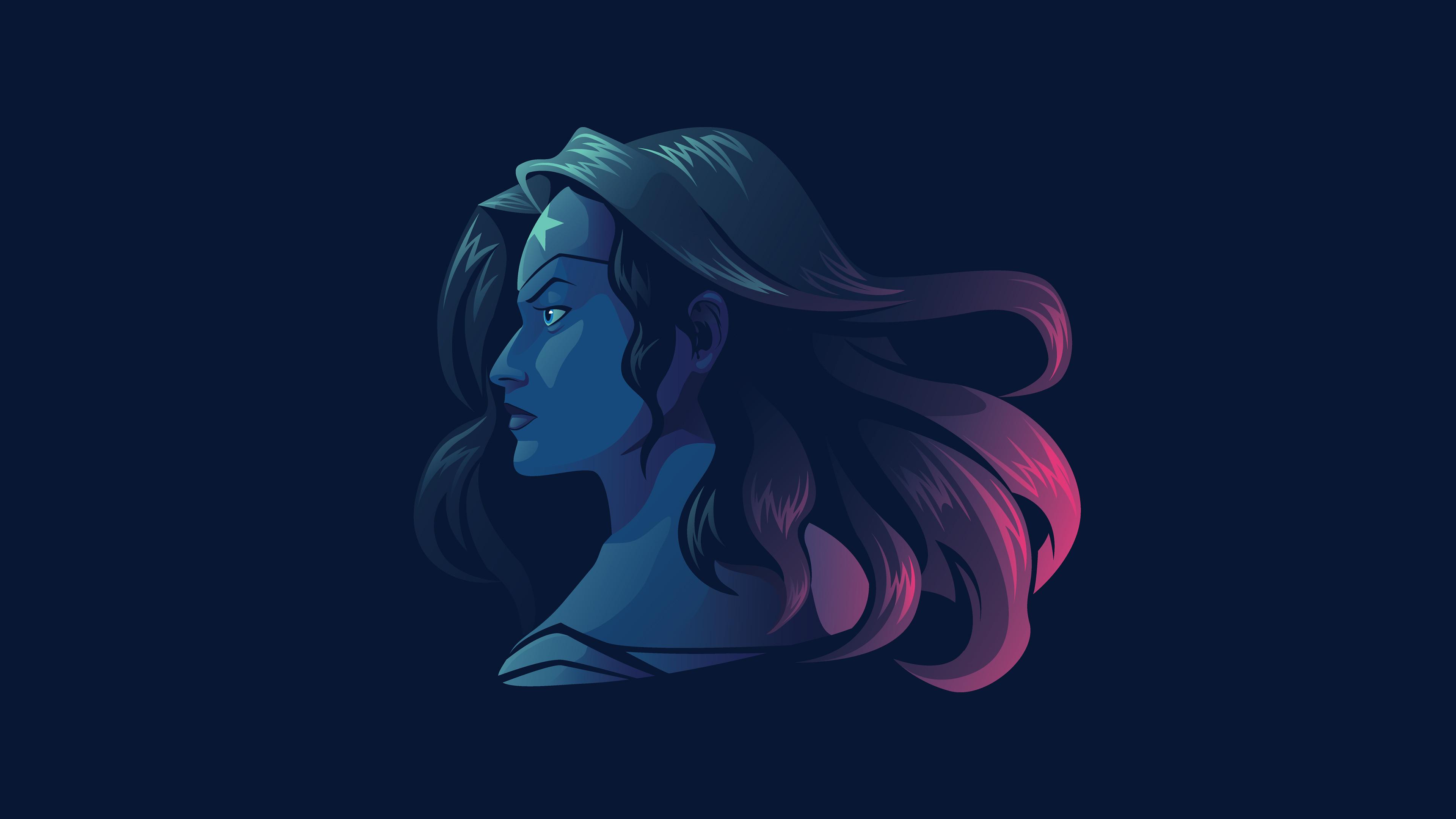 3840x2160 Digital Digital Art Artwork Illustration Character Design Fictional Fictional Character Comics Super Wallpaper:3840x2160