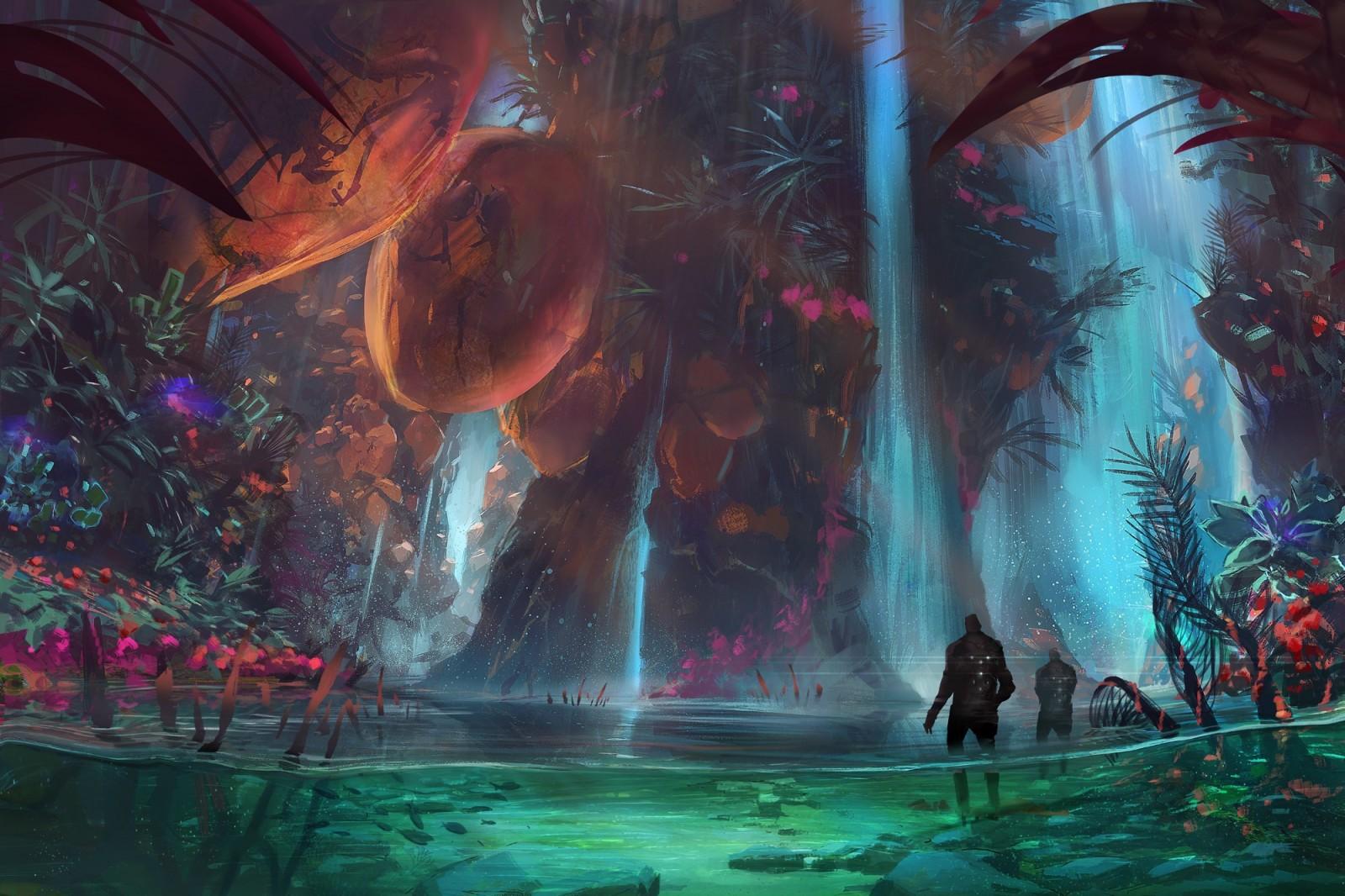 1600x1066 fantasy art, mythology, screenshot, computer wallpaper, fictional character, special effects, psychedelic art. Mocah HD Wallpaper