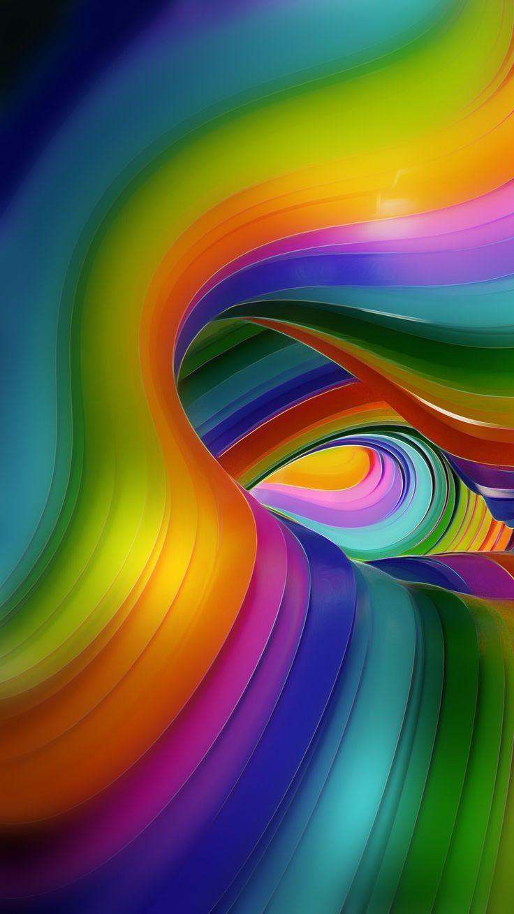 736x1308 It's a Colorful Life. Rainbow colors art, Rainbow wallpaper, Abstract wallpaper