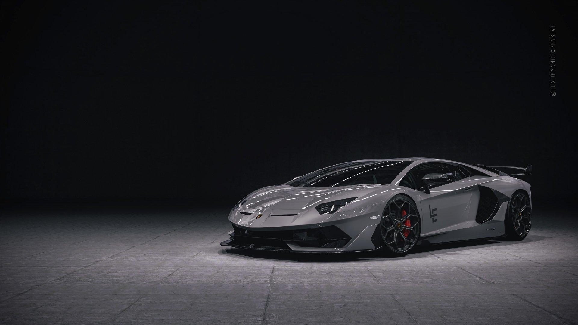 1920x1080 4K Ultra HD Lamborghini Aventador SVJ Wallpaper and Background Image