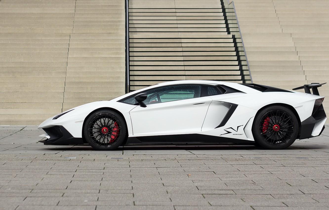 1332x850 Wallpaper Lamborghini, White, Aventador, Superveloce image for desktop, section lamborghini