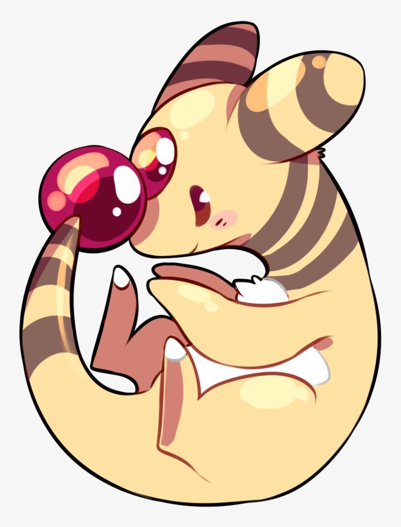 820x1076 Ampharos Fanart PNG Download