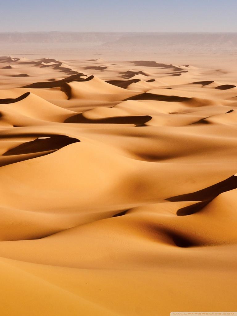 768x1024 Desert Sand Dunes Ultra HD Desktop Background Wallpaper for 4K UHD TV : Tablet