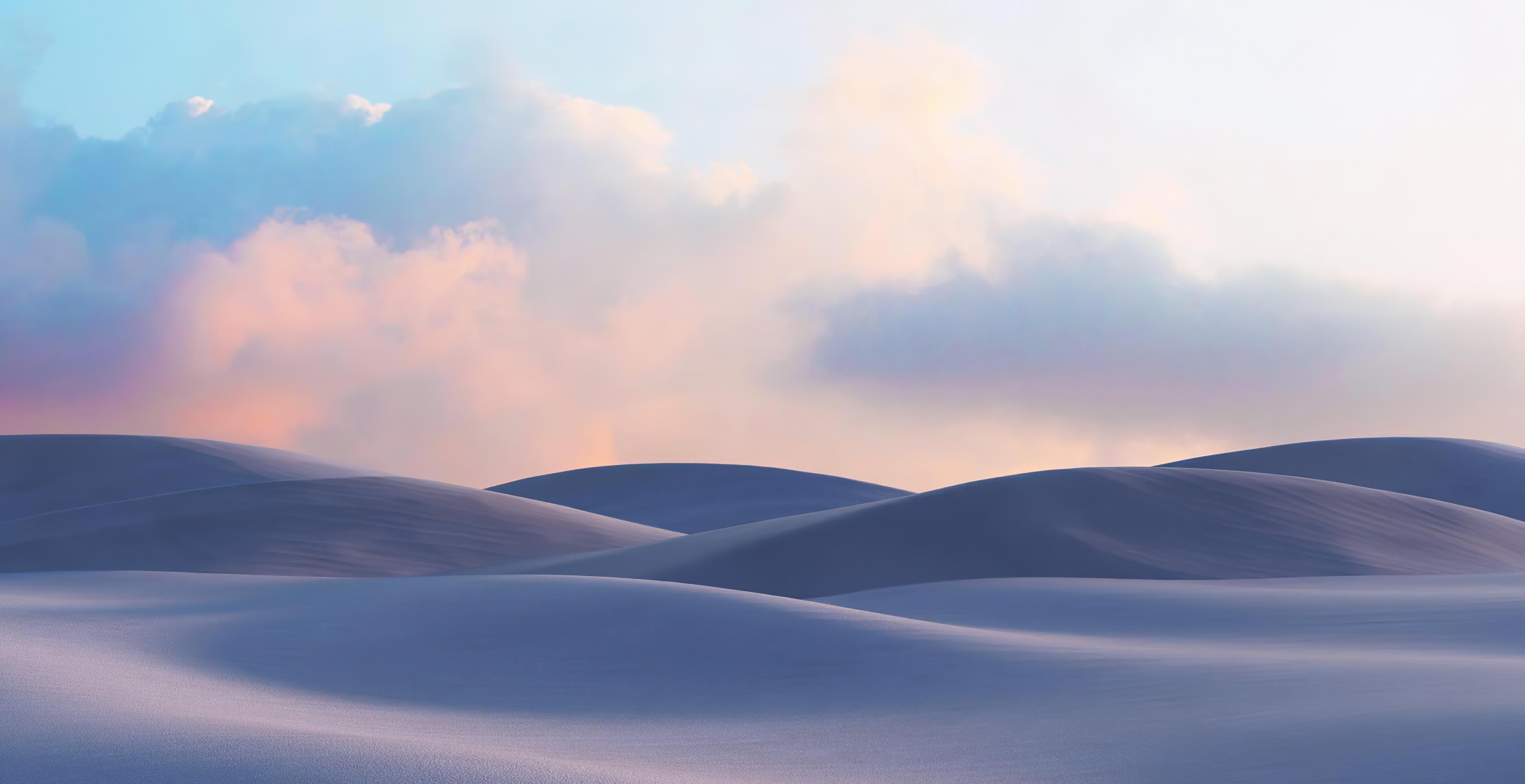 4200x2160 Sand Dunes Wallpaper 4K, Desert, Landscape, Evening, Windows 10X, Nature