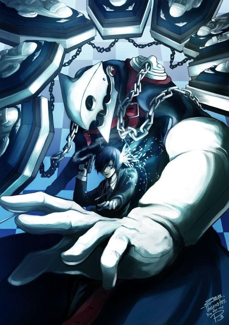 752x1063 wattpad #fanfiction Makoto Yuki had died. That was his last memory before becoming the seal that saved humanity. what h. Persona, Persona 3 thanatos, Persona 5