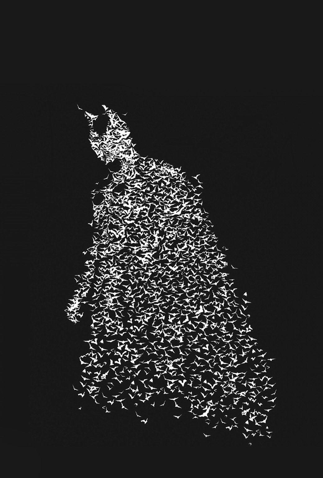 1040x1536 Black Wallpaper For IPhone