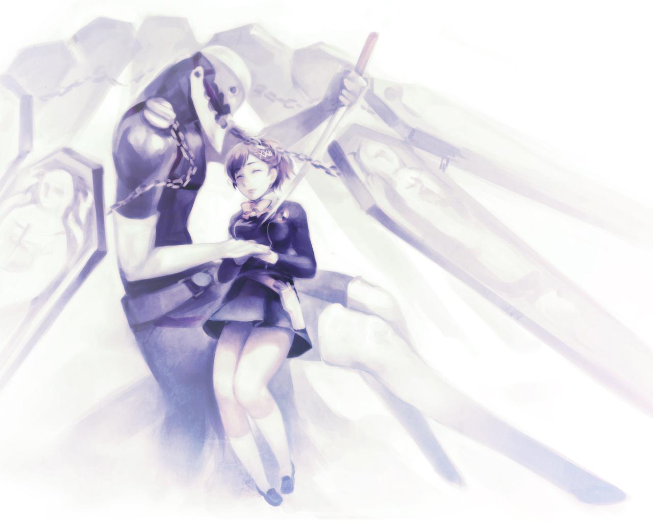 1280x1024 Shin Megami Tensei: PERSONA 3 Wallpaper Anime Image Board
