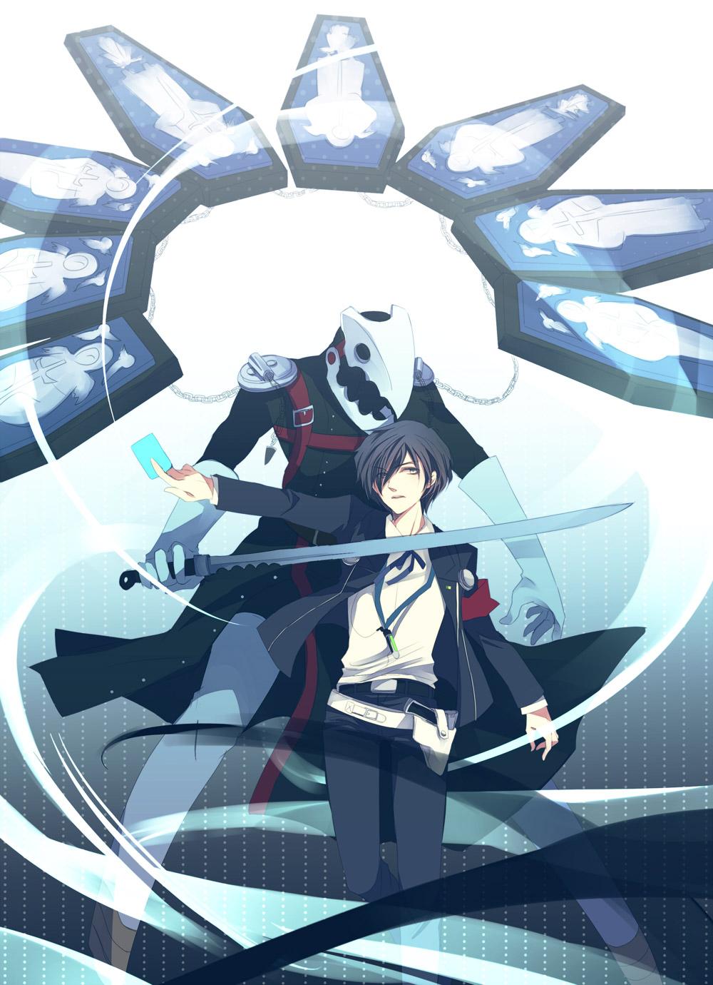 1000x1380 Yuuki Makoto (PERSONA 3) Megami Tensei: PERSONA 3 Wallpaper Anime Image Board