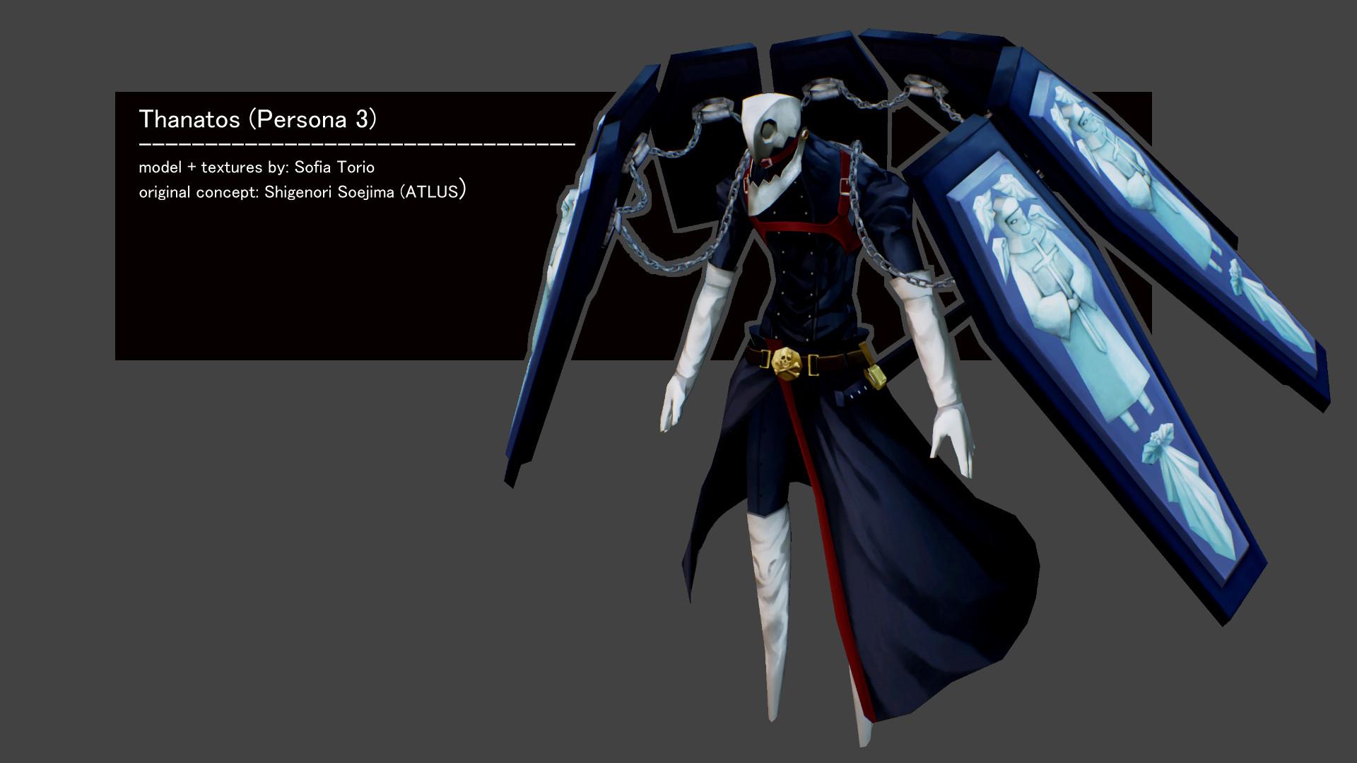 1920x1080 Thanatos Persona 3 Fusion