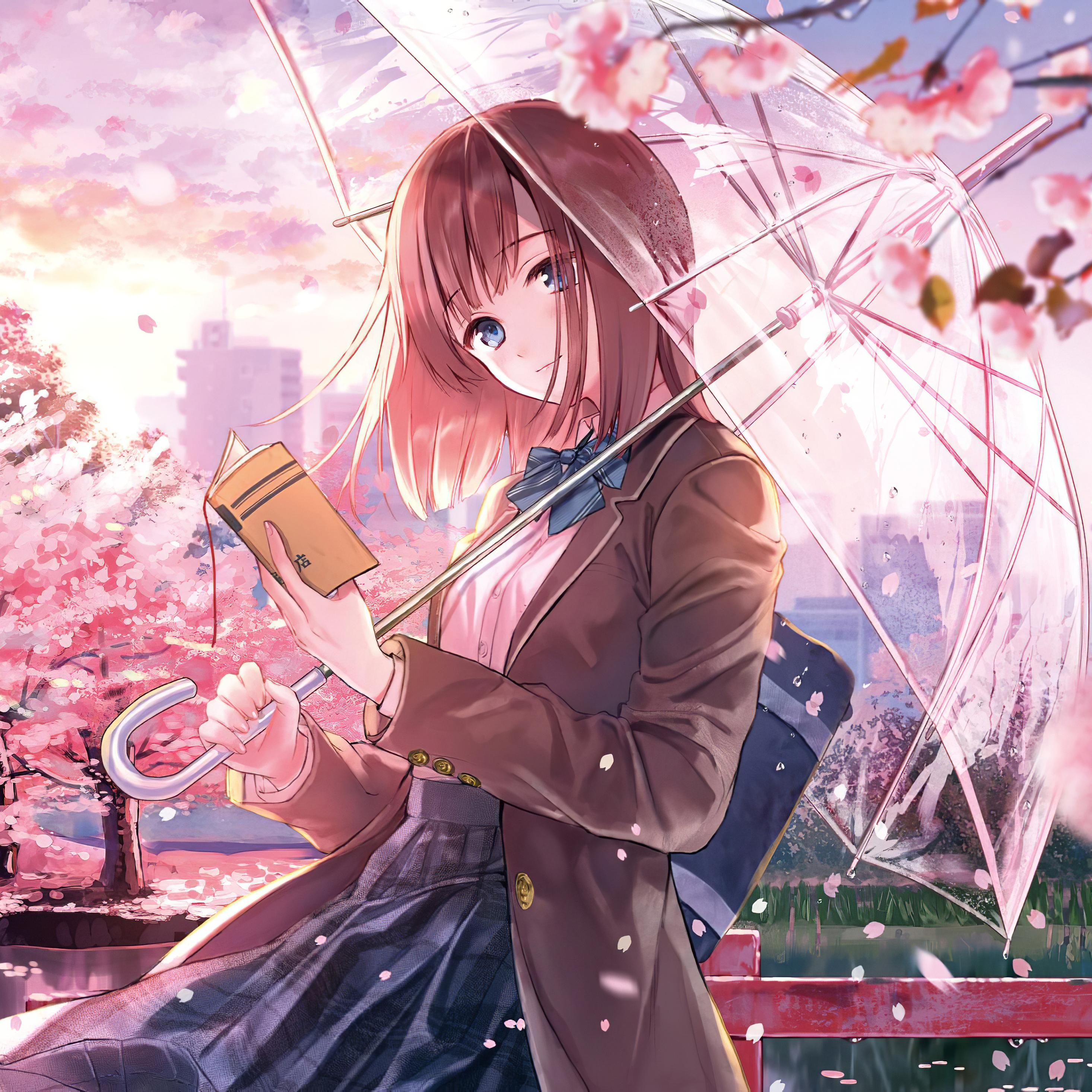 2932x2932 iPad Anime Wallpaper