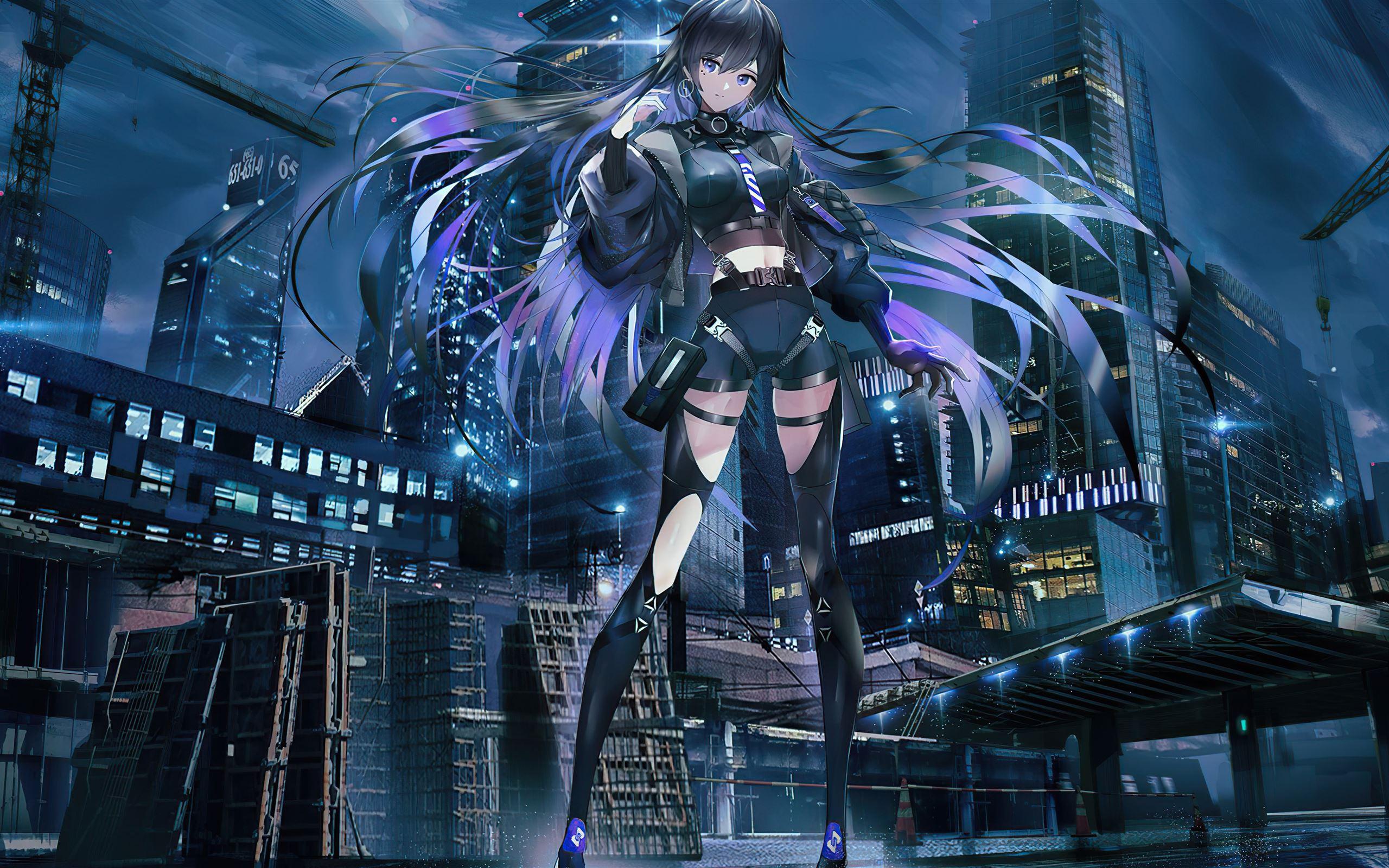 2560x1600 arknights anime girl 5k MacBook Pro Wallpaper Download