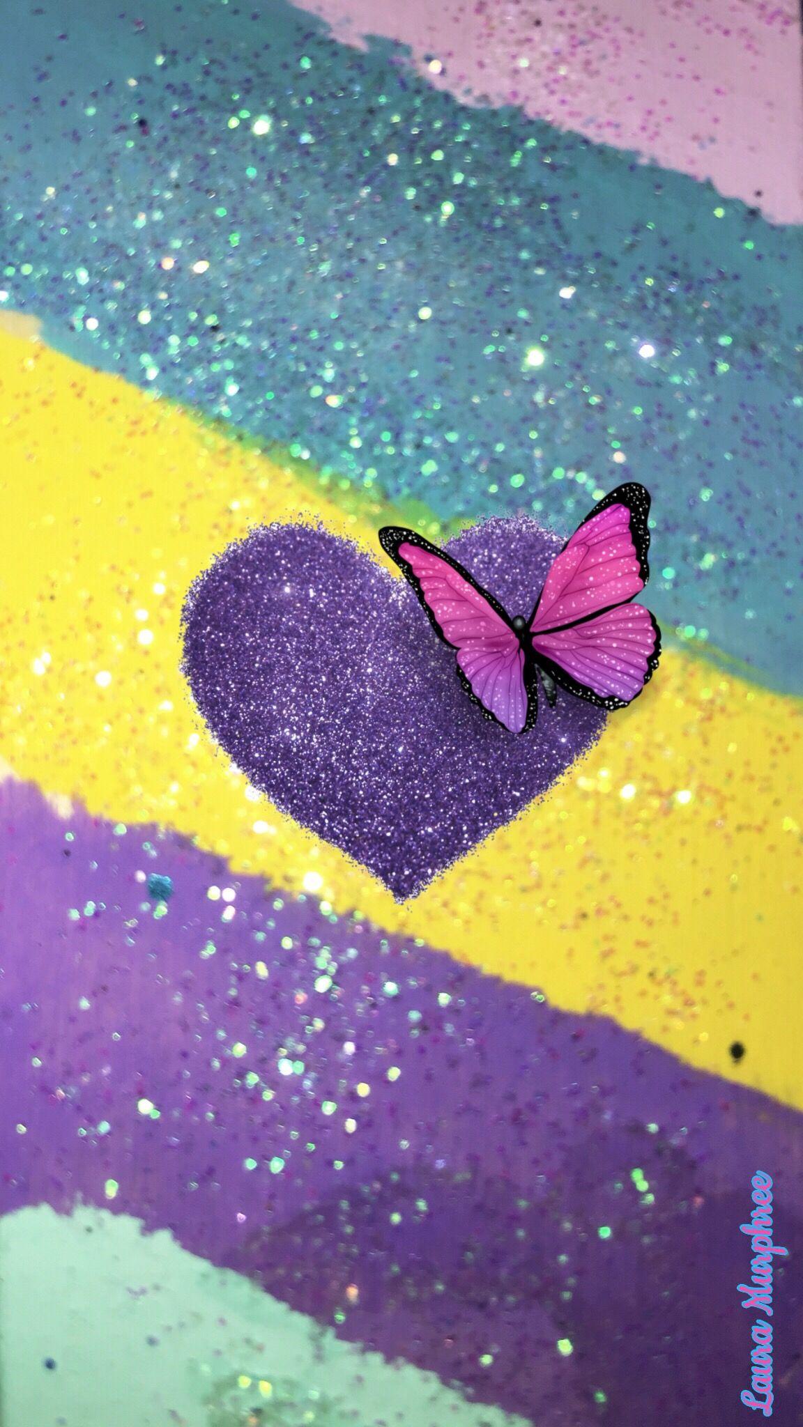 1152x2048 Glitter heart phone wallpaper sparkle background bling shimmer sparkles glitter glittery colorful pu. Heart iphone wallpaper, Sparkles background, Heart wallpaper