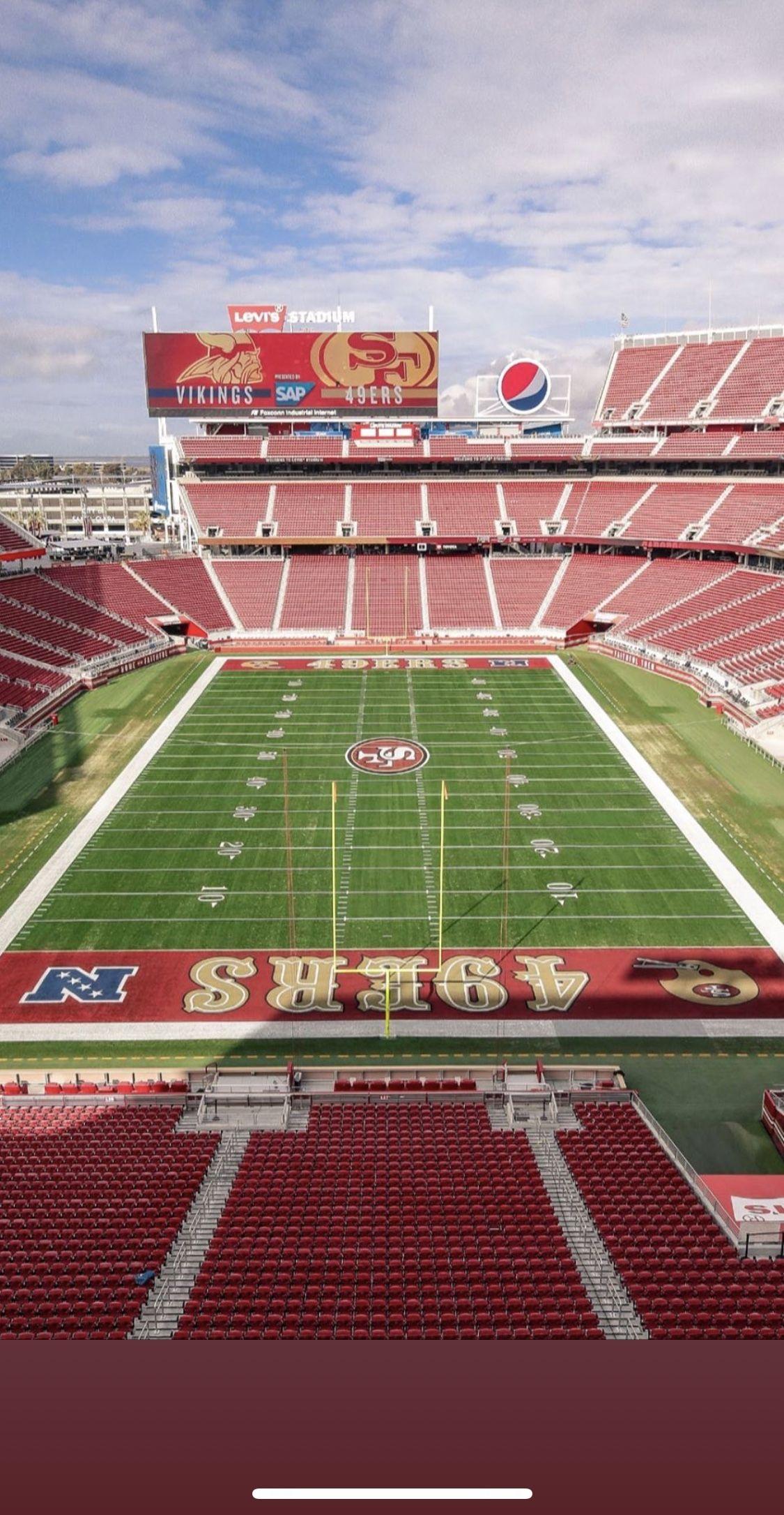 1125x2171 Levi Stadium. San francisco 49ers stadium, Levi stadium, San francisco 49ers football