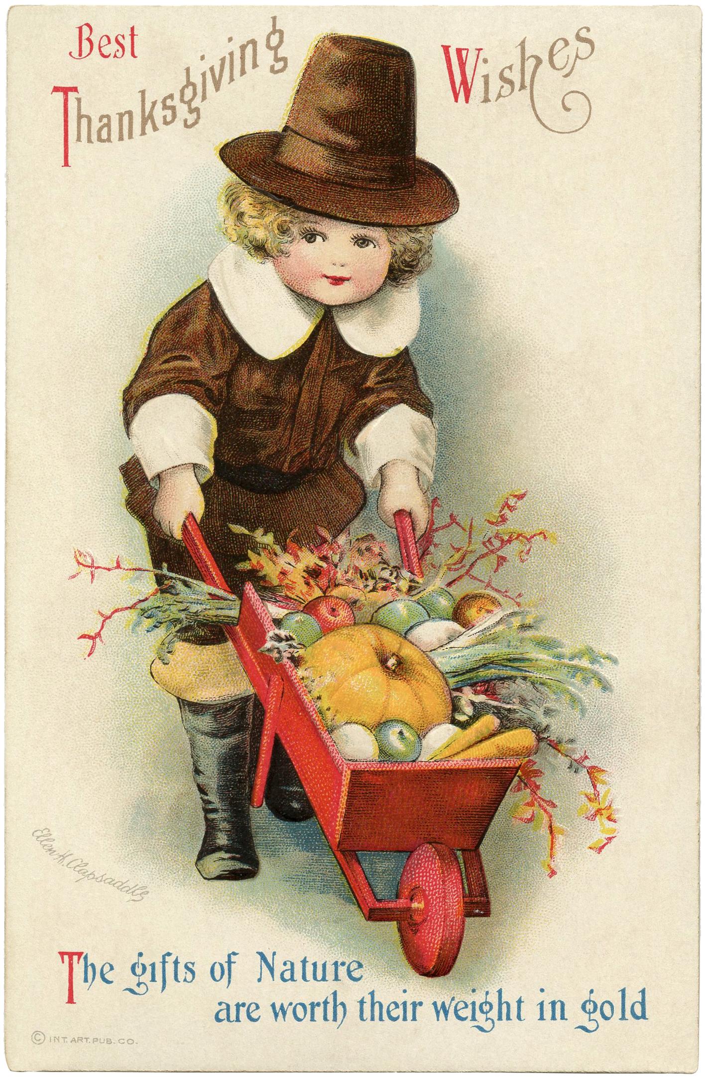 1416x2161 Pilgrim Children Image! Graphics Fairy