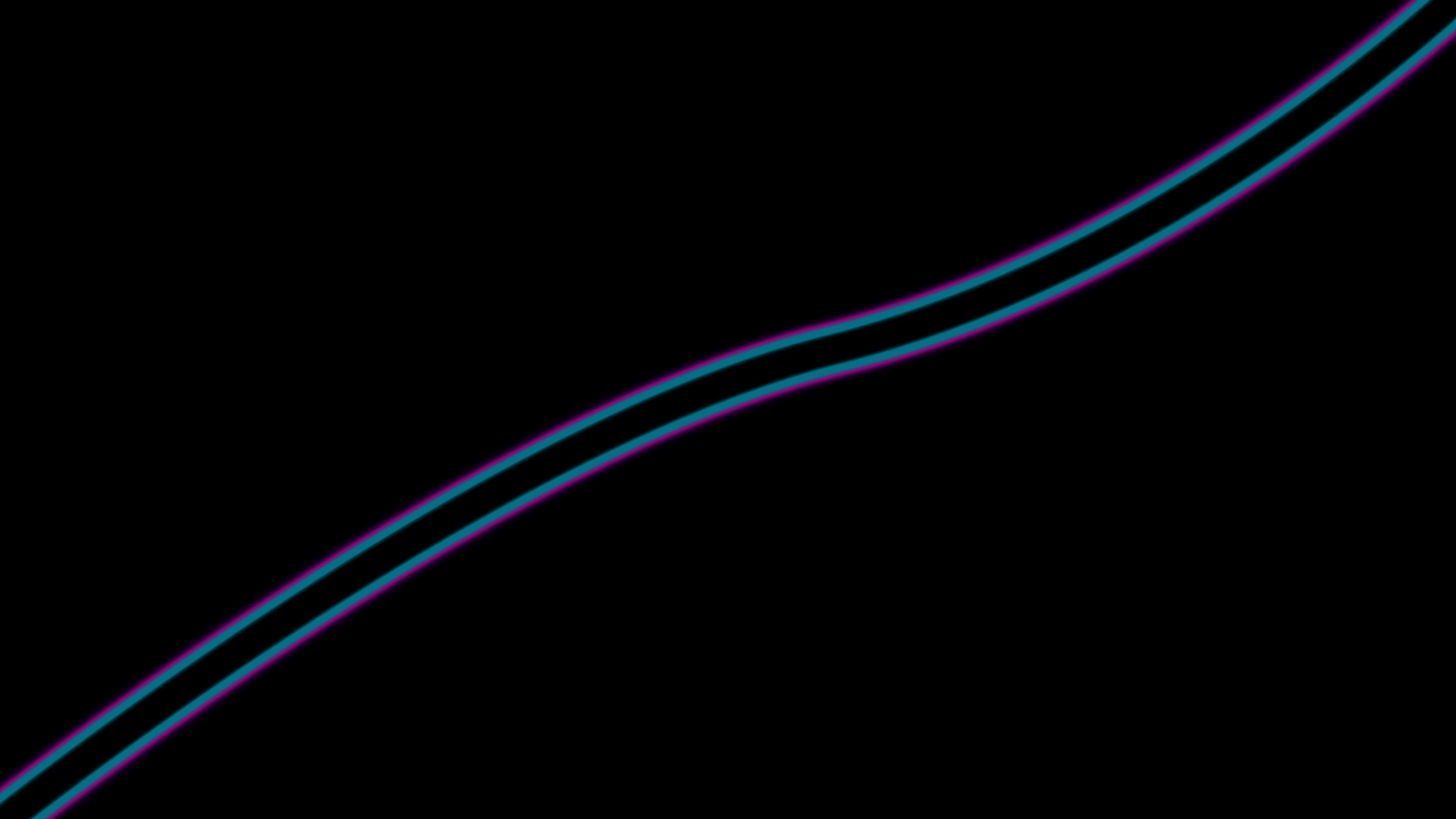 3840x2160 Black Neon Lights Wallpaper, HD Abstract 4K Wallpaper, Image, Photo and Background