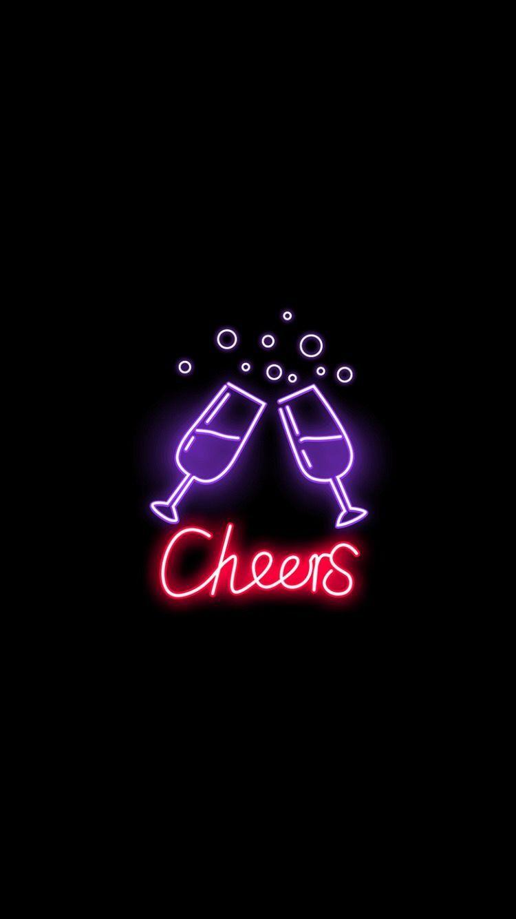 750x1334 Black Neon Aesthetic Wallpaper