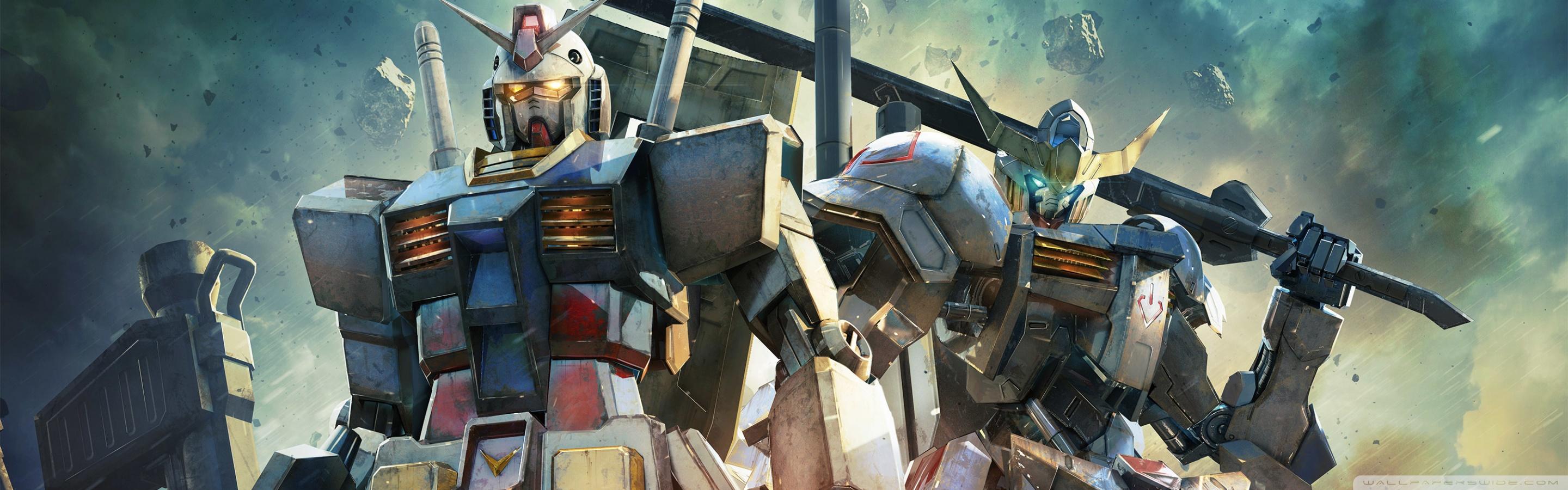 2880x900 Gundam Versus Video Game Ultra HD Desktop Background Wallpaper for 4K UHD TV : Widescreen & UltraWide Desktop & Laptop : Multi Display, Dual Monitor : Tablet