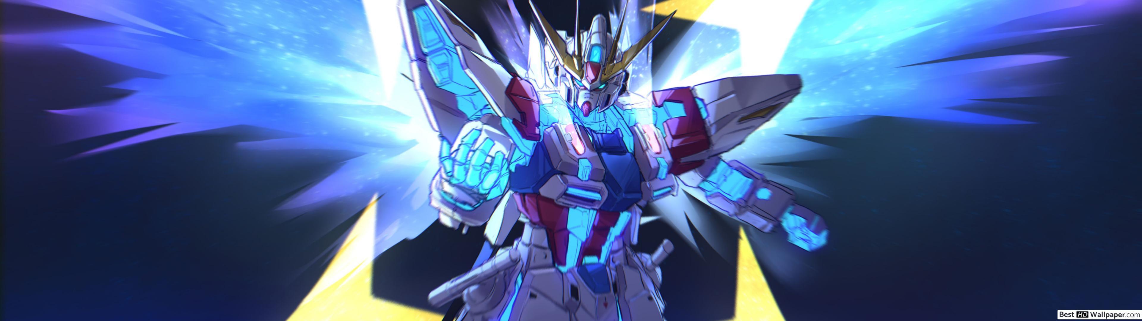 3840x1080 Star Build Strike Gundam HD wallpaper download