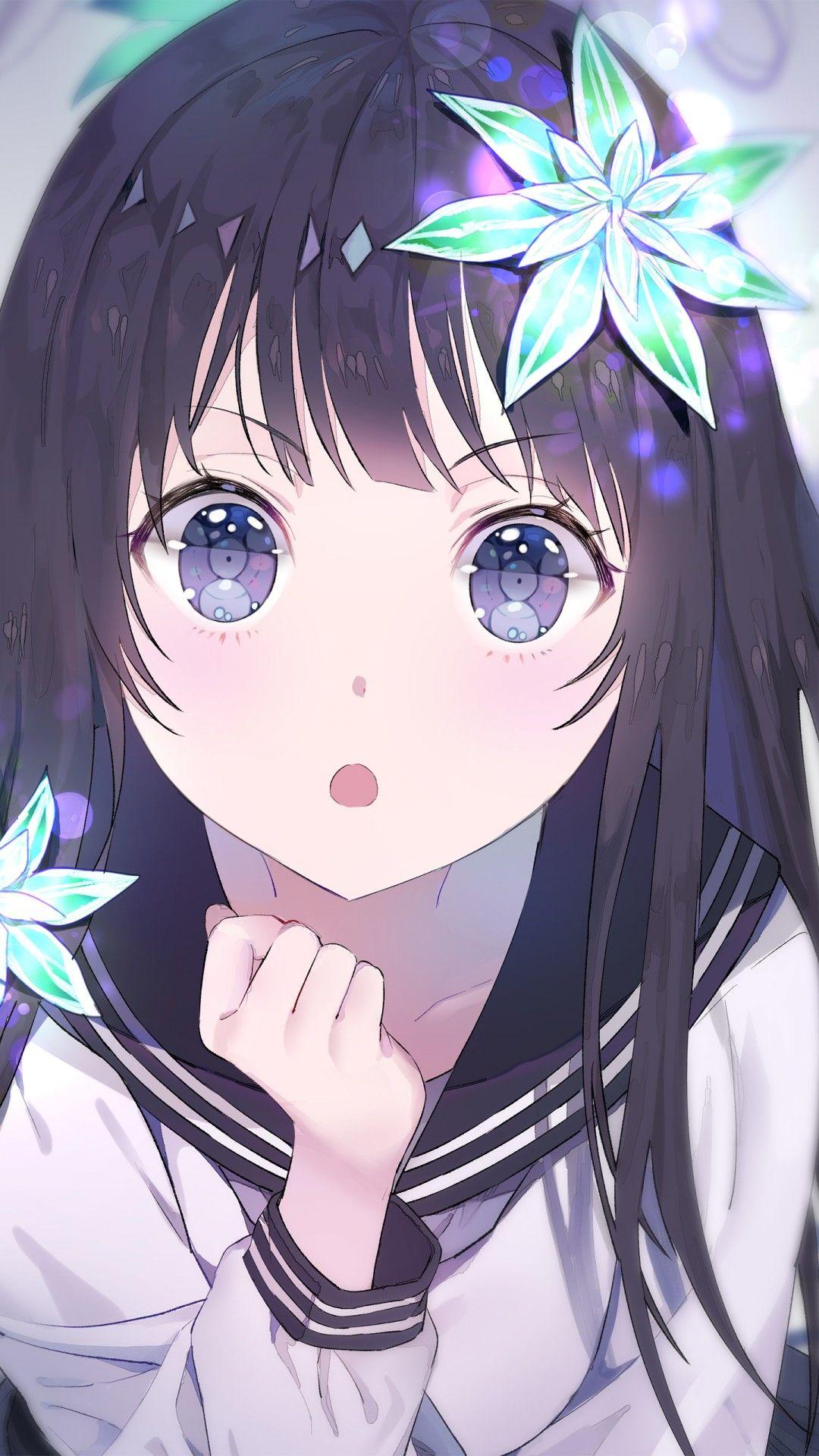 Beautiful Anime Girl Phone Wallpapers - Top Free Beautiful Anime Girl Phone  Backgrounds - WallpaperAccess
