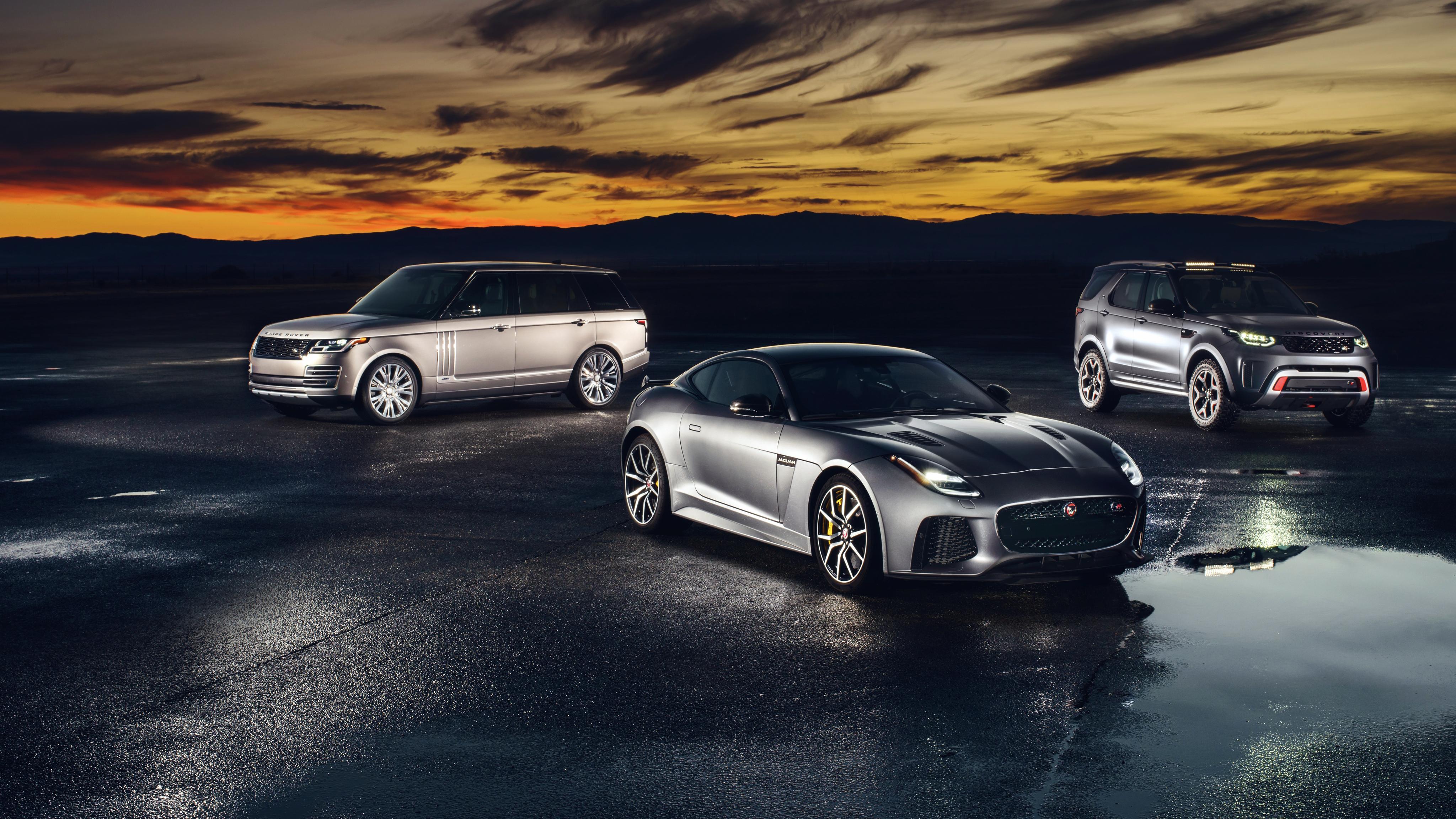 4096x2304 Jaguar Landrover 2017 4K Wallpaper. HD Car Wallpaper