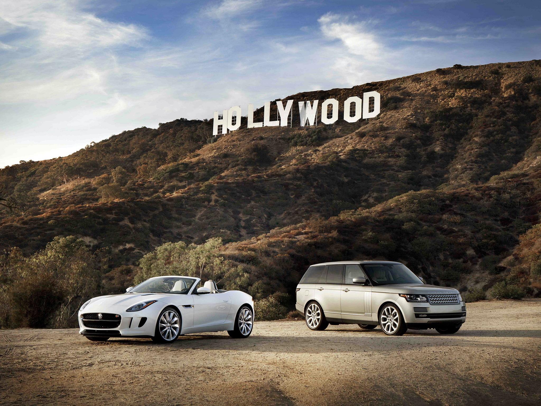 2048x1536 Wallpaper Of Jaguar F Type & Land Rover Range Rover