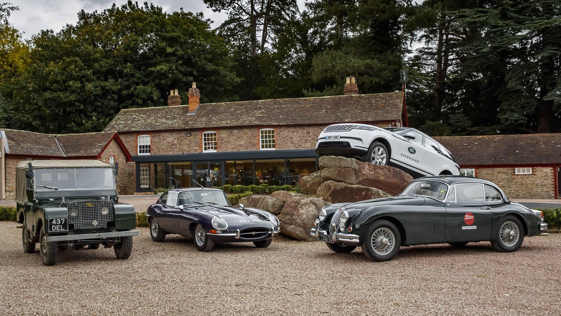 1920x1080 New Jaguar Land Rover driving experience recreates the 1960s