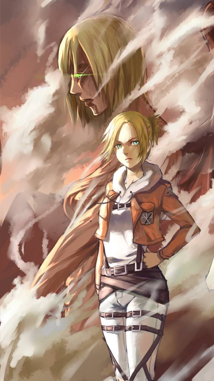 720x1280 Attack On Titan Annie Wallpaper