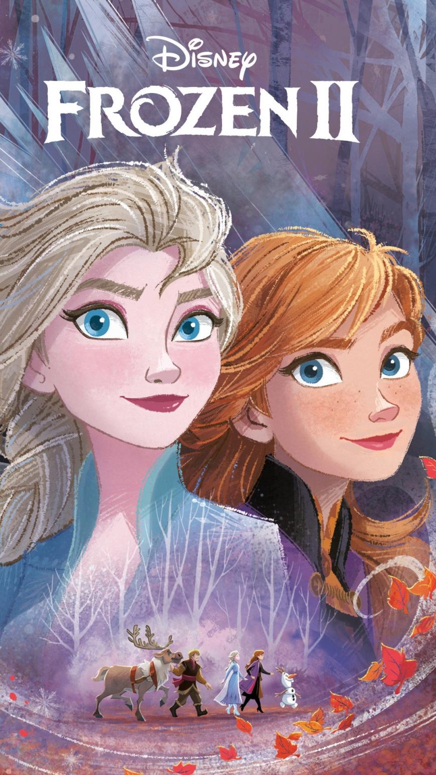 870x1546 Frozen 2 Wallpaper Phone Forest Of Shadows HD Wallpaper