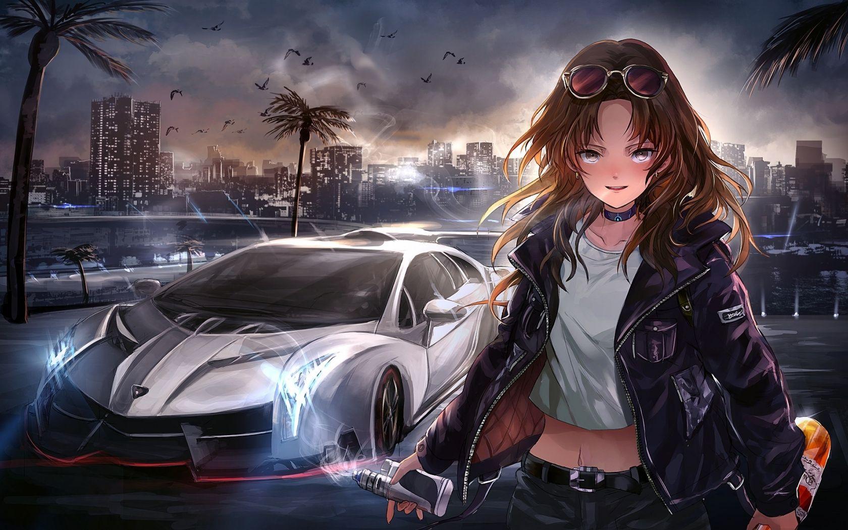 1680x1050 Free download Anime Car Wallpaper Top Anime Car Background [1680x1050] for your Desktop, Mobile & Tablet. Explore Anime Cars Desktop Wallpaper. Anime Cars Desktop Wallpaper, Wallpaper Cars, Cars Wallpaper