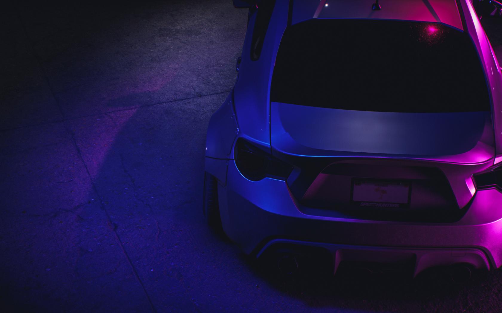 1680x1050 Download 1680x1050 wallpaper neon, sports car, rear, widescreen 16: widescreen, 1680x1050 HD image, background, 21915