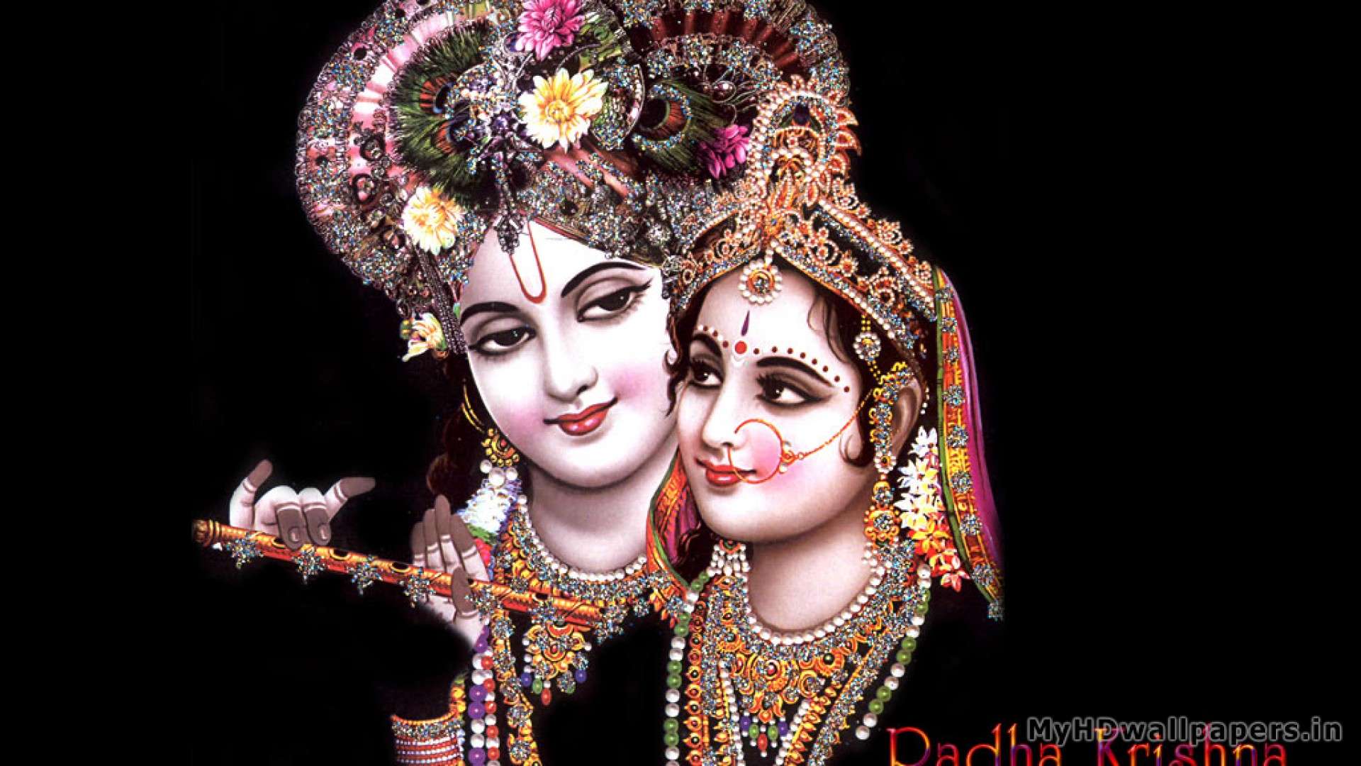 1920x1080 Lord Krishna Wallpaper High Resolution