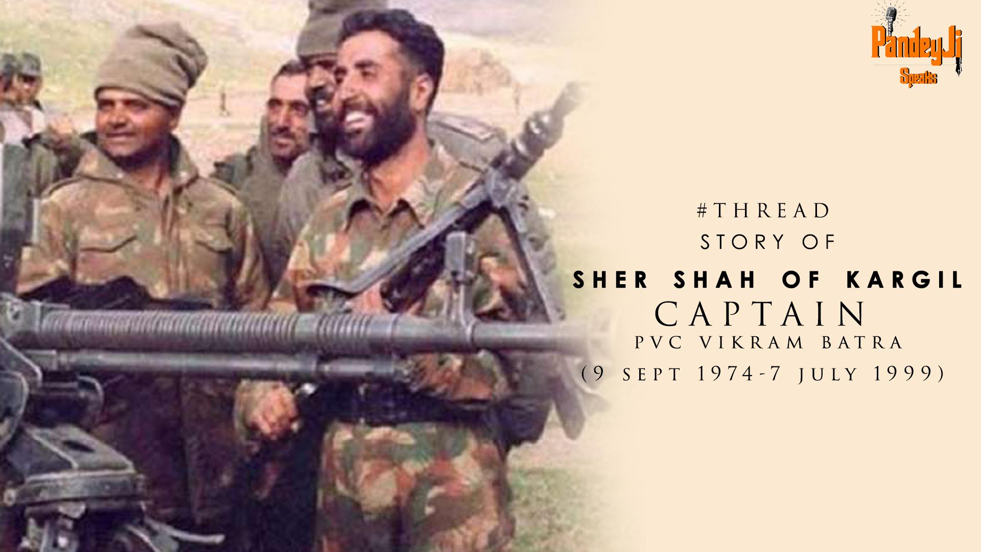 1920x1080 Malhar Pandey On X: #THREAD On 7th July The Sher Shah Of KargilCaptain Vikram Batra Single Handedly Killed 5 Enemies Before Making The Ultimate Sacrifice Before Capturing Point On His Martyrdom