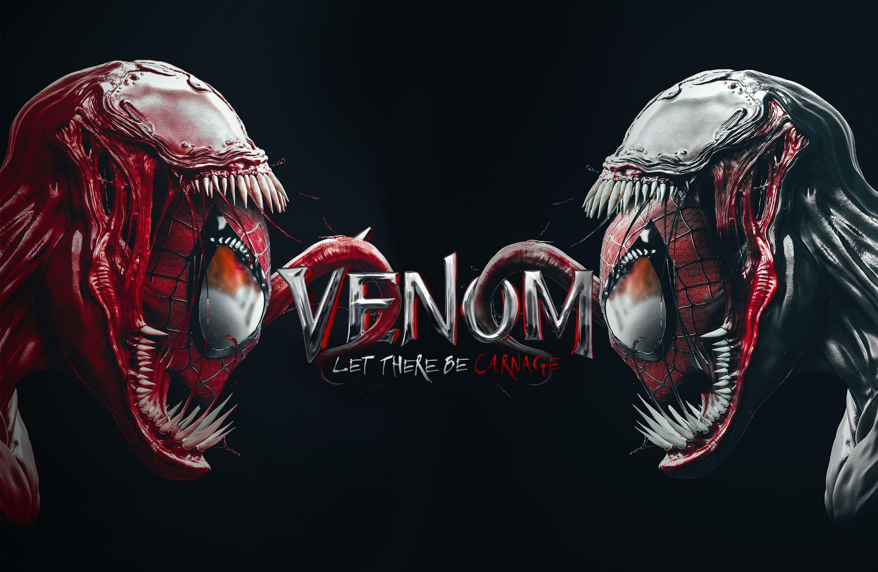 venom let there be carnage poster art iPhone 12 Wallpapers Free Download