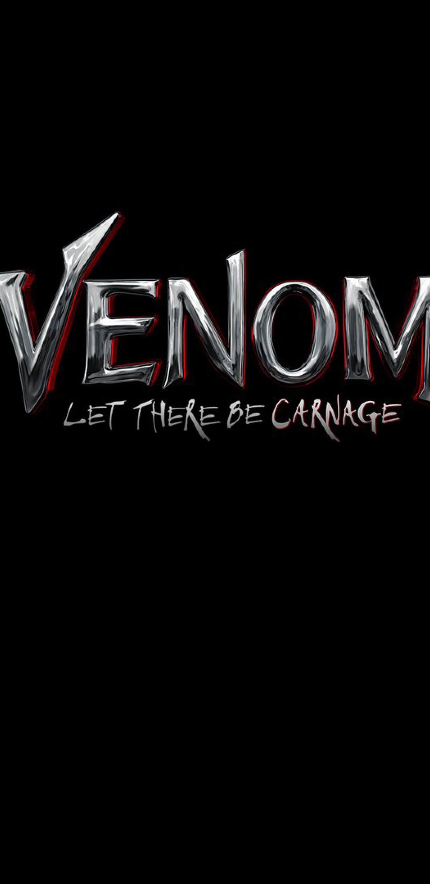 1440x2960 Venom 2 Let There Be Carnage Logo Samsung Galaxy Note S S SQHD Wallpaper, HD Movies 4K Wallpaper, Image, Photo and Background