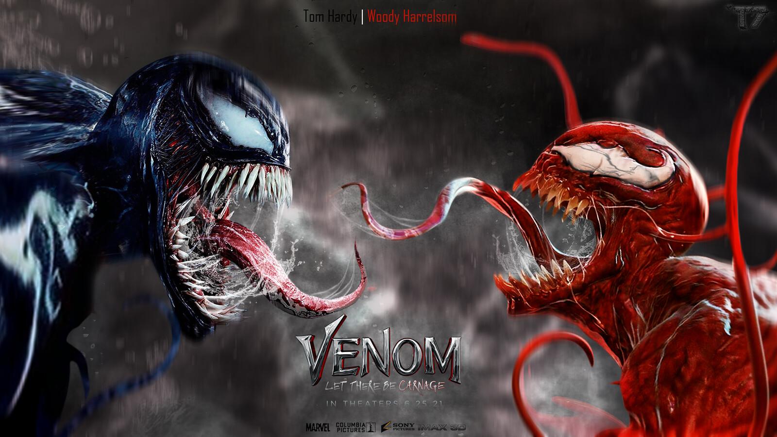 1600x900 Venom x Carnage II Let there be a Carnage, Thoshal Kovuru