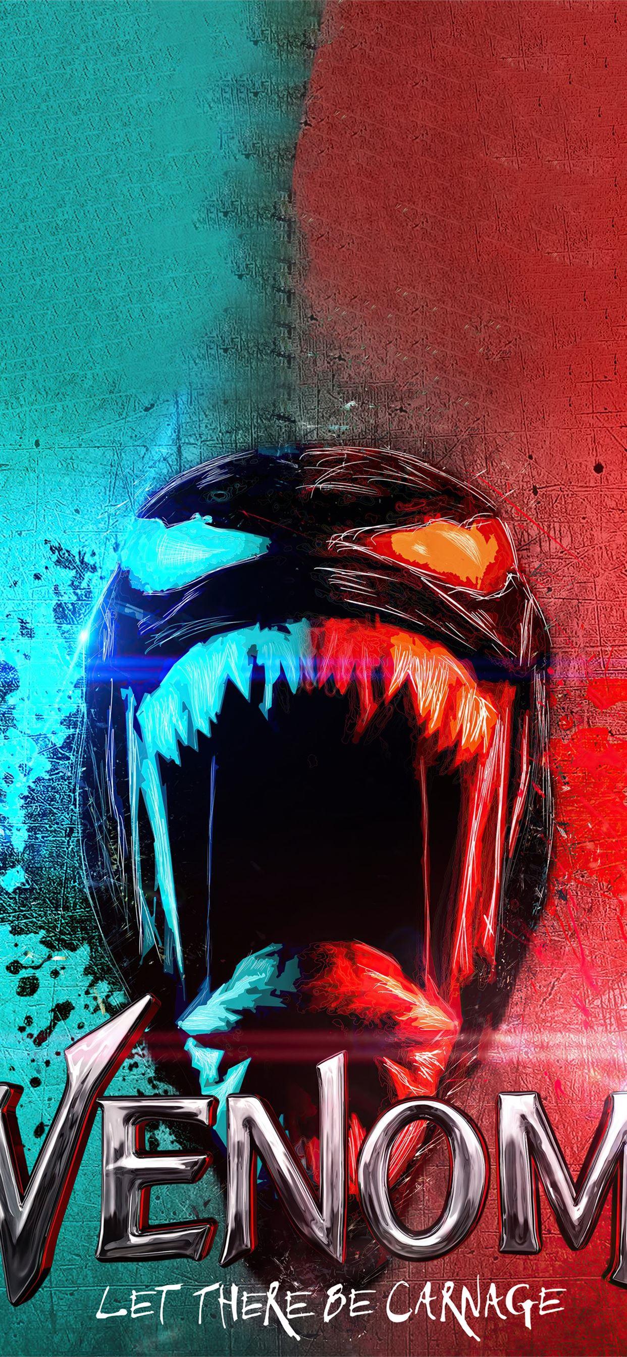 1242x2688 venom let there be carnage iPhone 11 Wallpaper Free Download