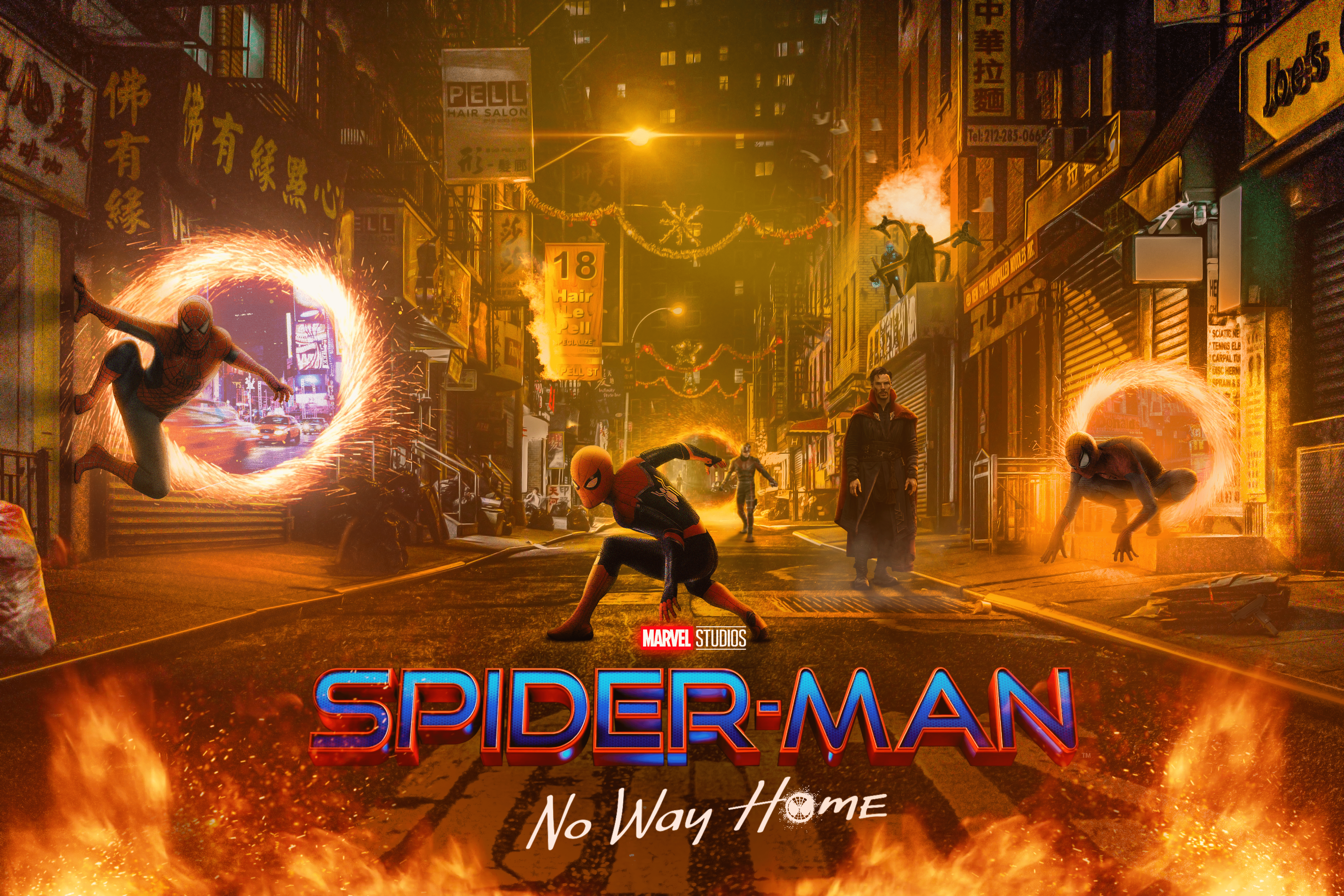 5184x3456 Spider Man: No Way Home Fan Art: Marvelstudios