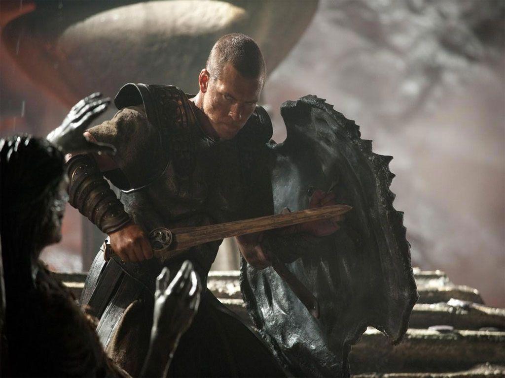 1024x768 Greek Warrior Wallpaper