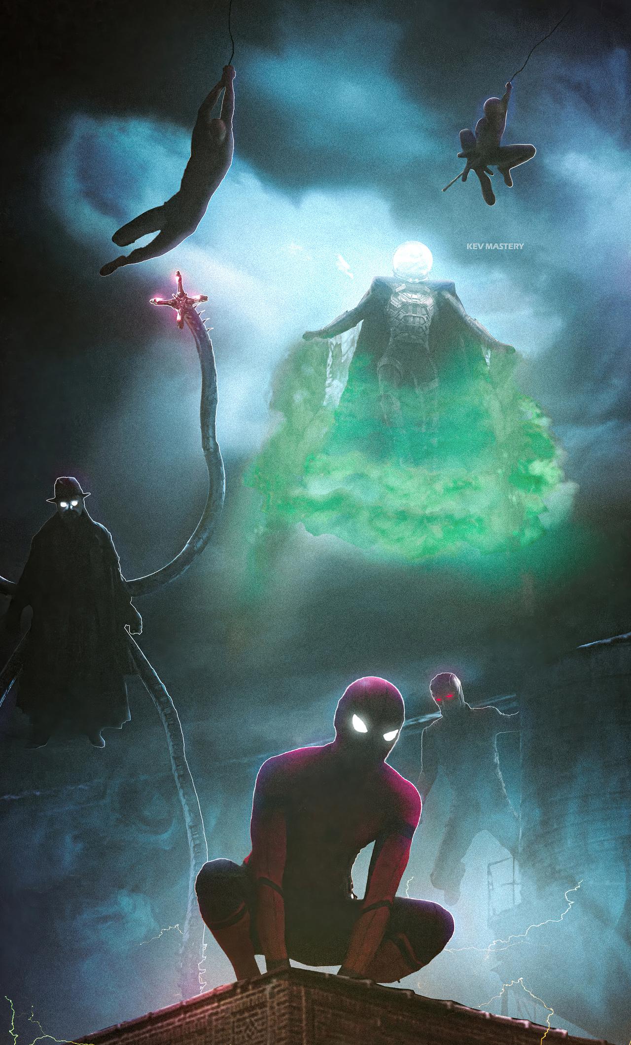 1280x2120 Spider Man No Way Home Concept Art 4k iPhone HD 4k Wallpaper, Image, Background, Photo and Picture