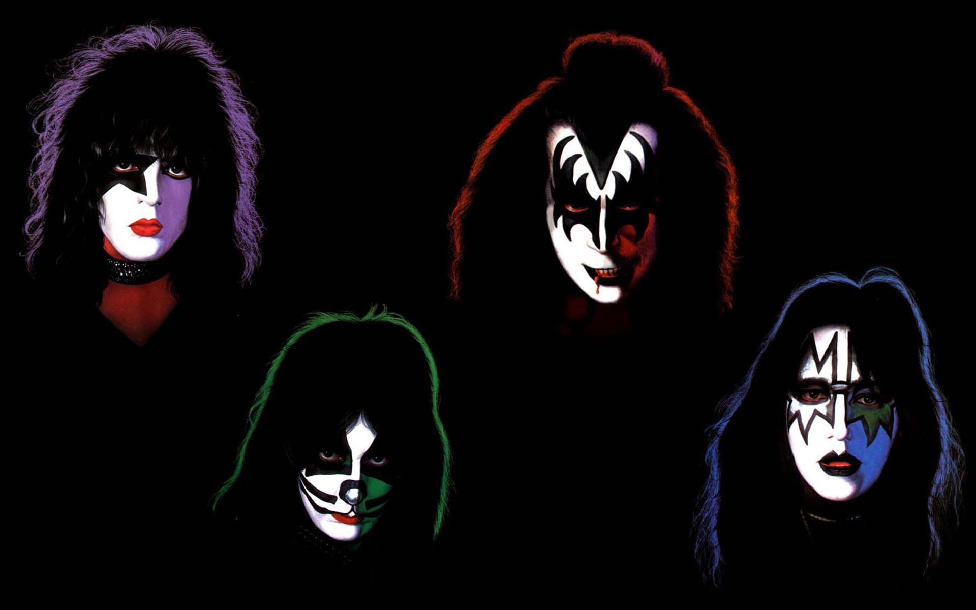1920x1200 Kiss Band Wallpaper