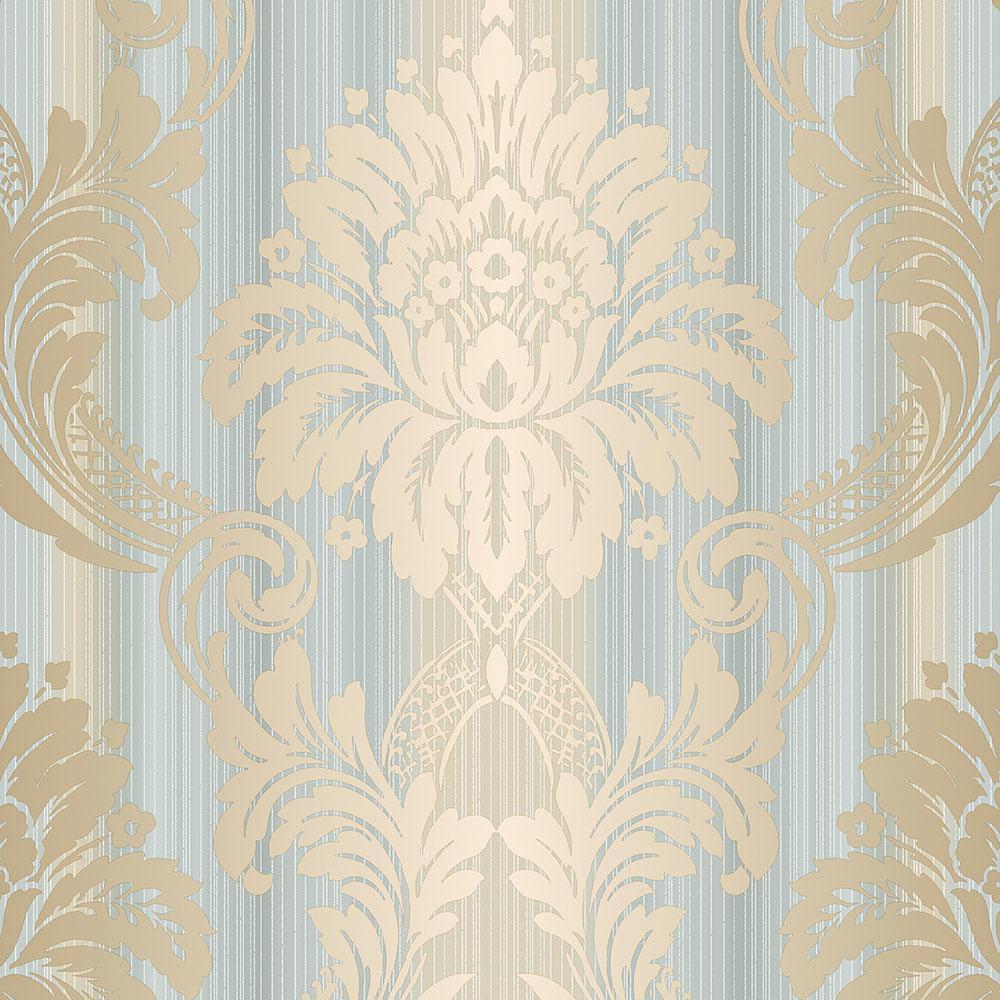 1000x1000 Norwall String Damask Vinyl Roll Wallpaper (Covers 55 sq. ft.)-CS35603 Home Depot