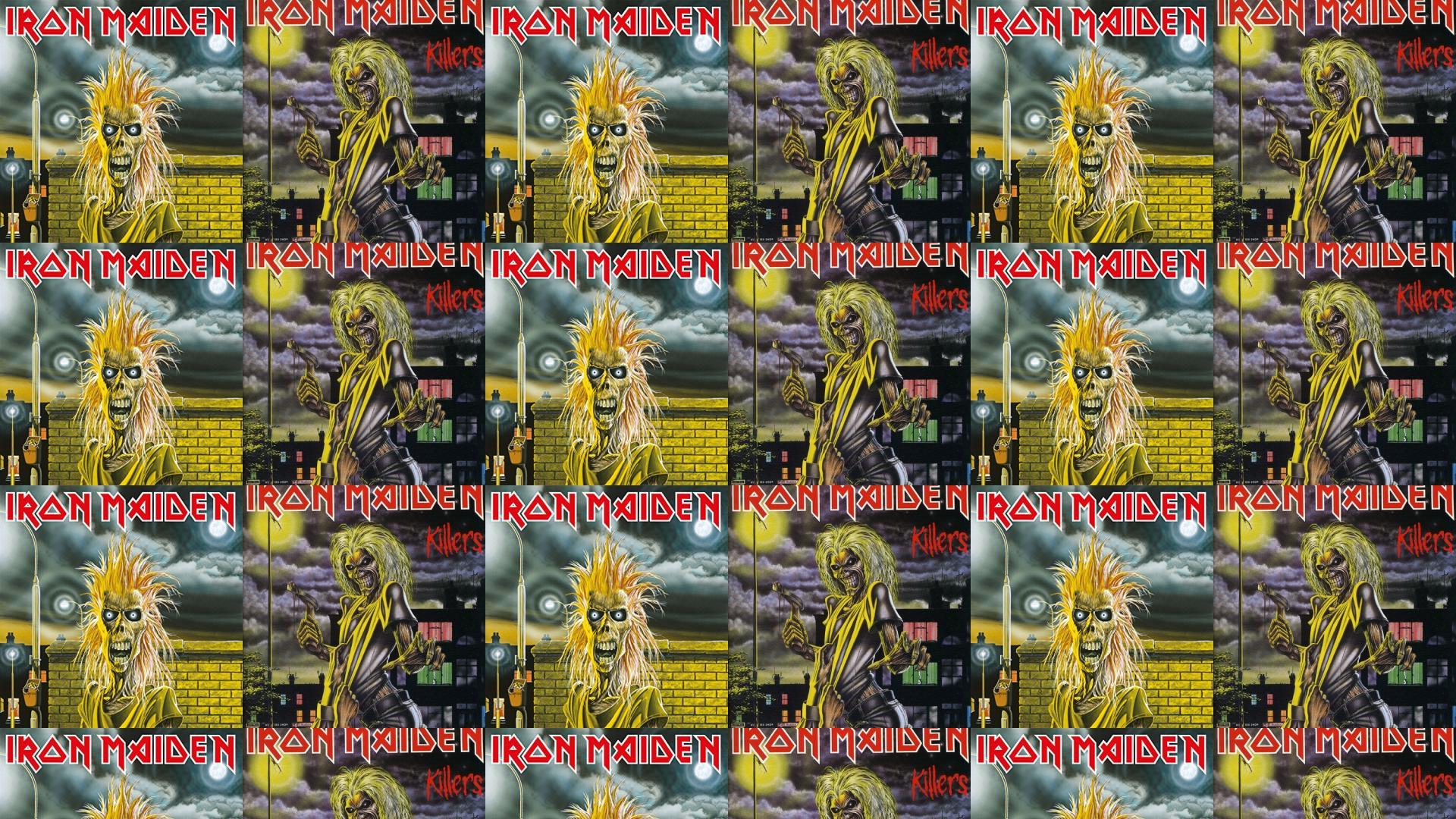 1920x1080 Iron Maiden Iron Maiden Killers Wallpaper « Tiled Desktop Wallpaper