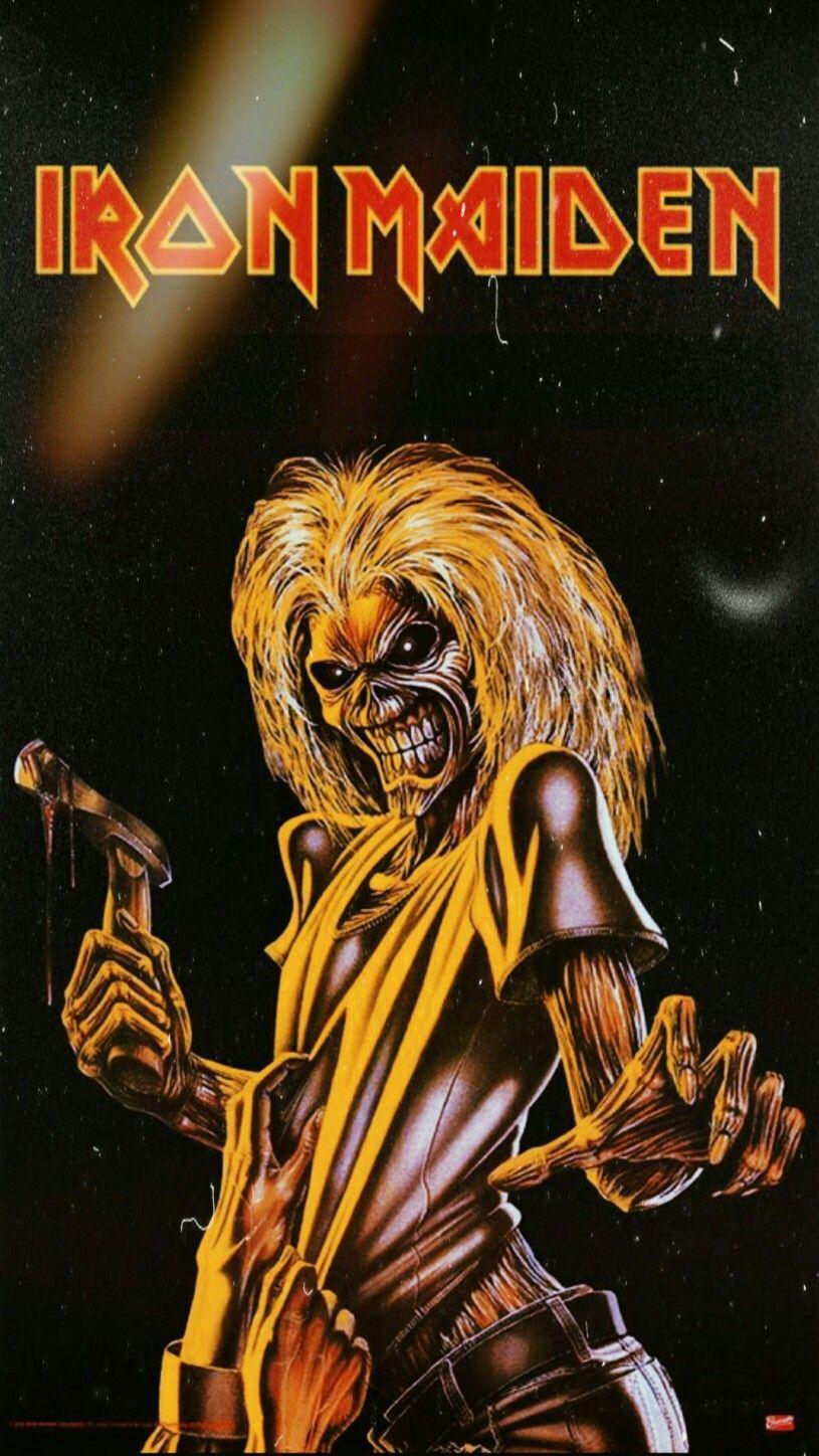 815x1448 Iron Maiden Wallpaper. Heavy metal art