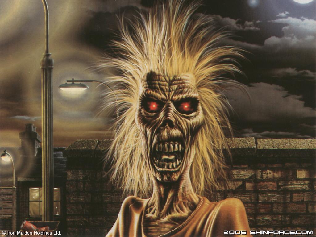 1024x768 Iron Maiden Maiden Wallpaper. Shin Force > Cool!