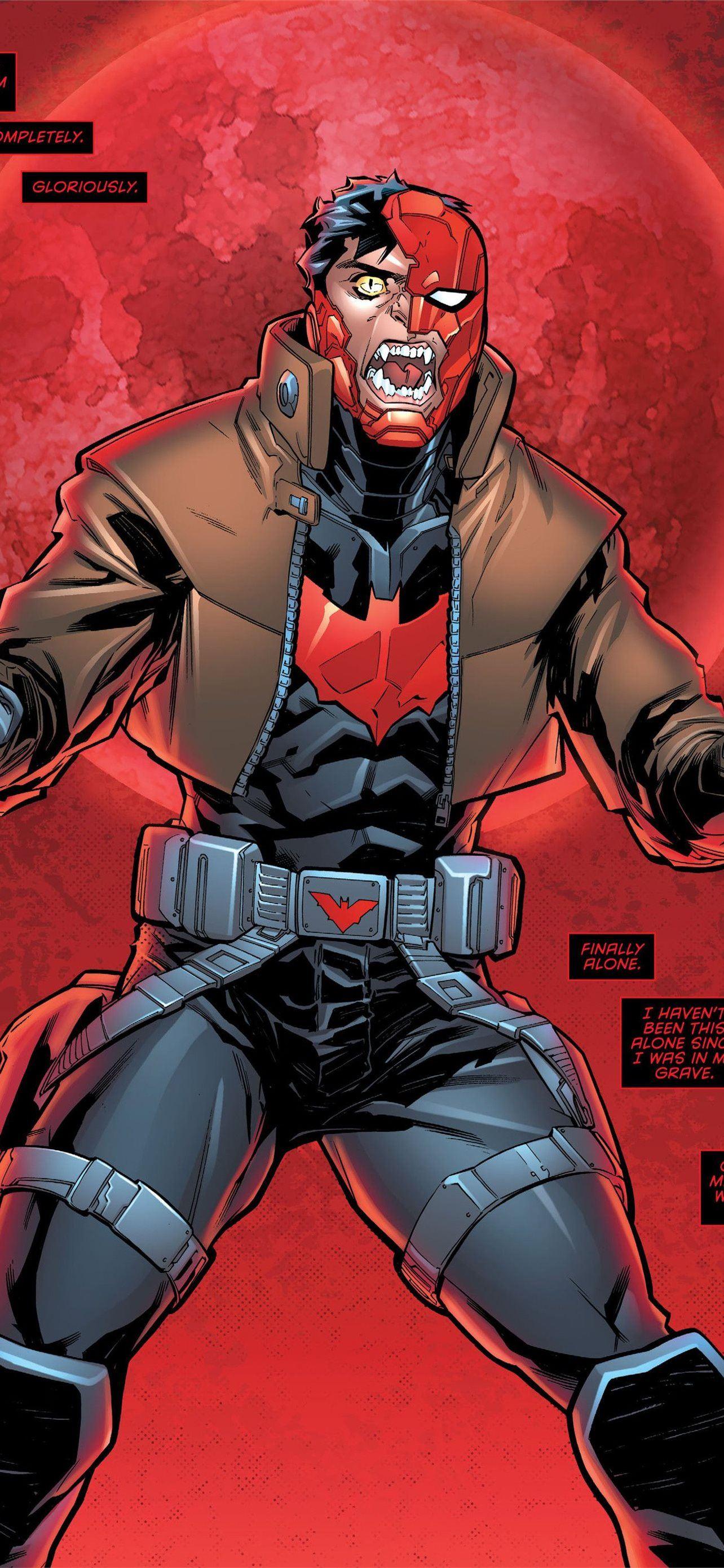 1284x2778 Red Hood Collection iPhone Wallpaper Free Download