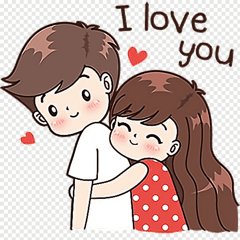 910x910 Love Image In Cartoon. Love Whatsapp DP ( ͡• ͜ʖ ͡• )