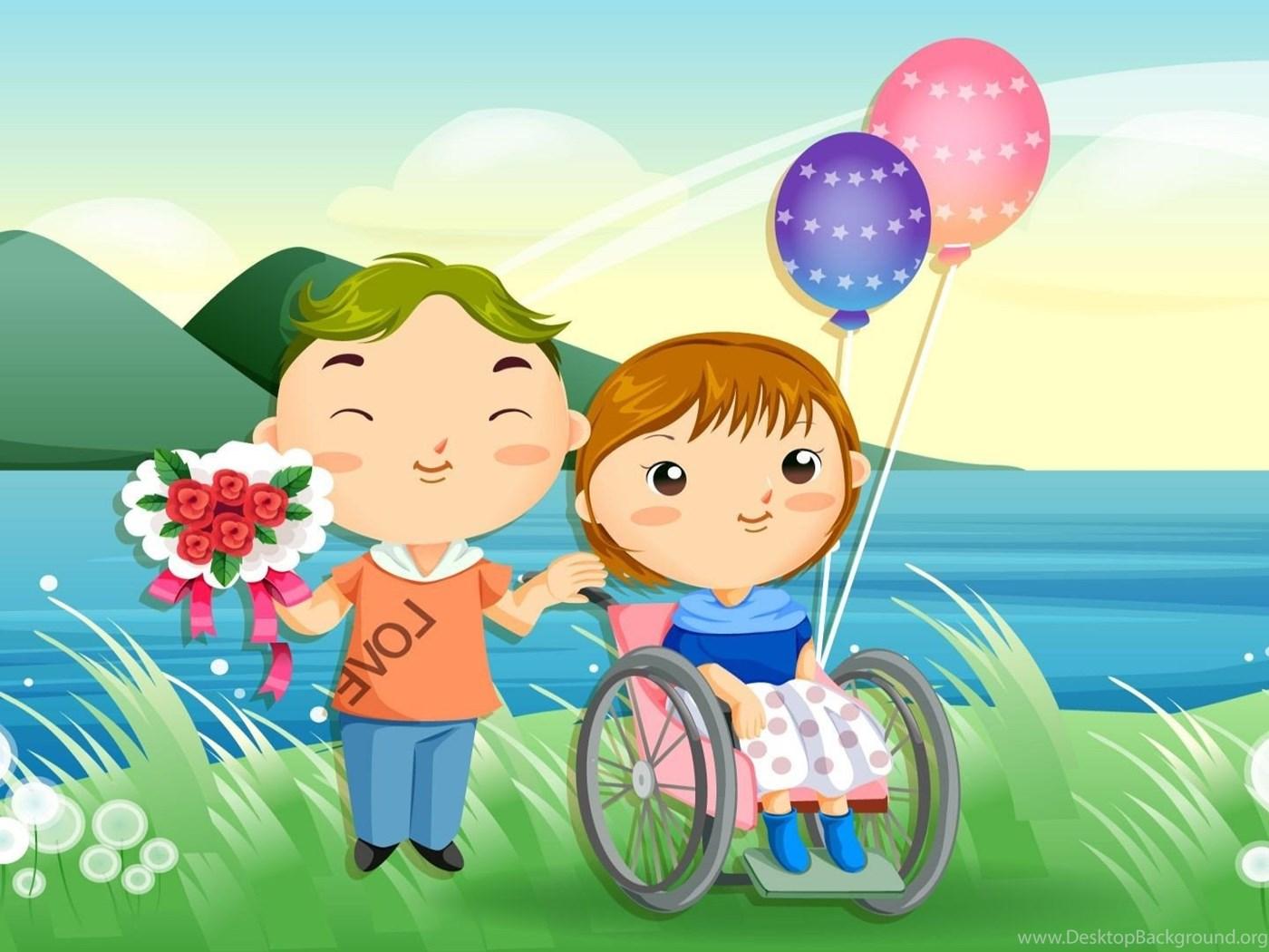 1400x1050 Types 12 Cute Couple Cartoon Wallpaper Desktop Background