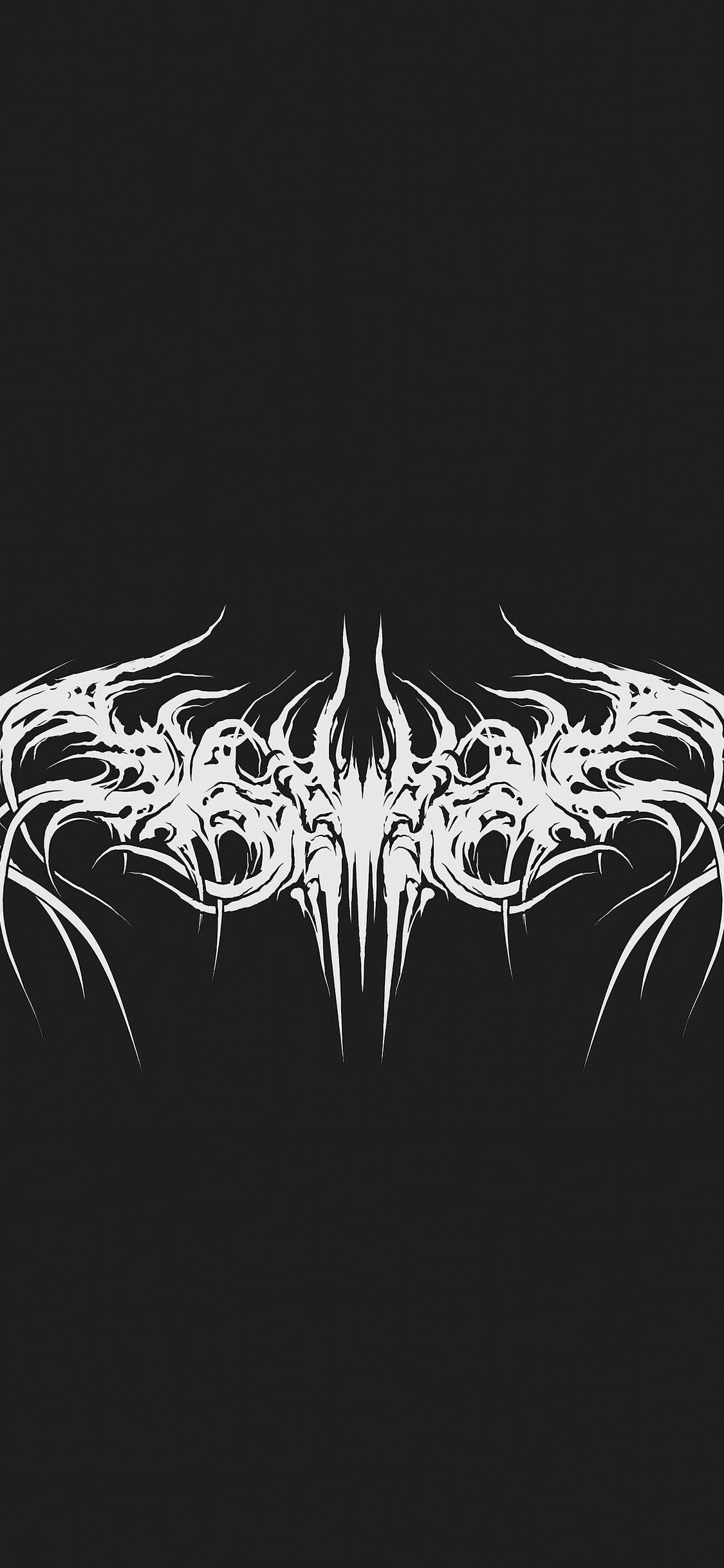 1125x2436 4k iPhone Metal Bands Wallpaper